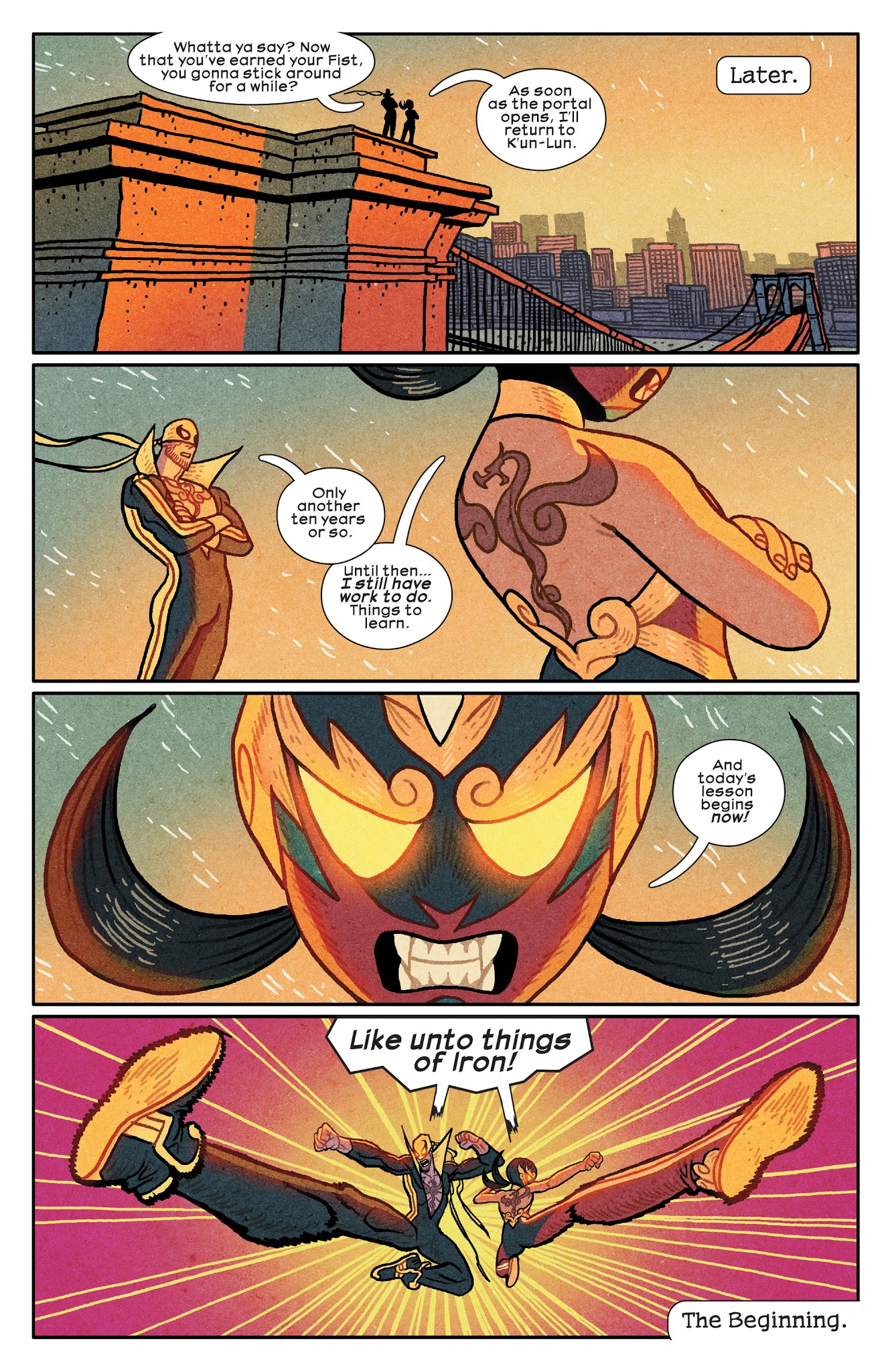 Read online The Immortal Iron Fists comic -  Issue #6 - 22