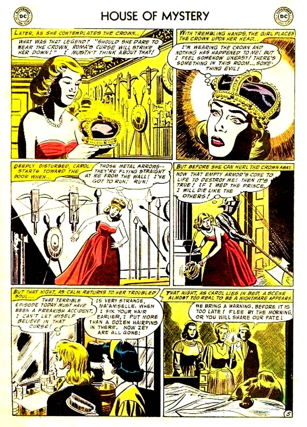 Read online House of Mystery (1951) comic -  Issue #63 - 31