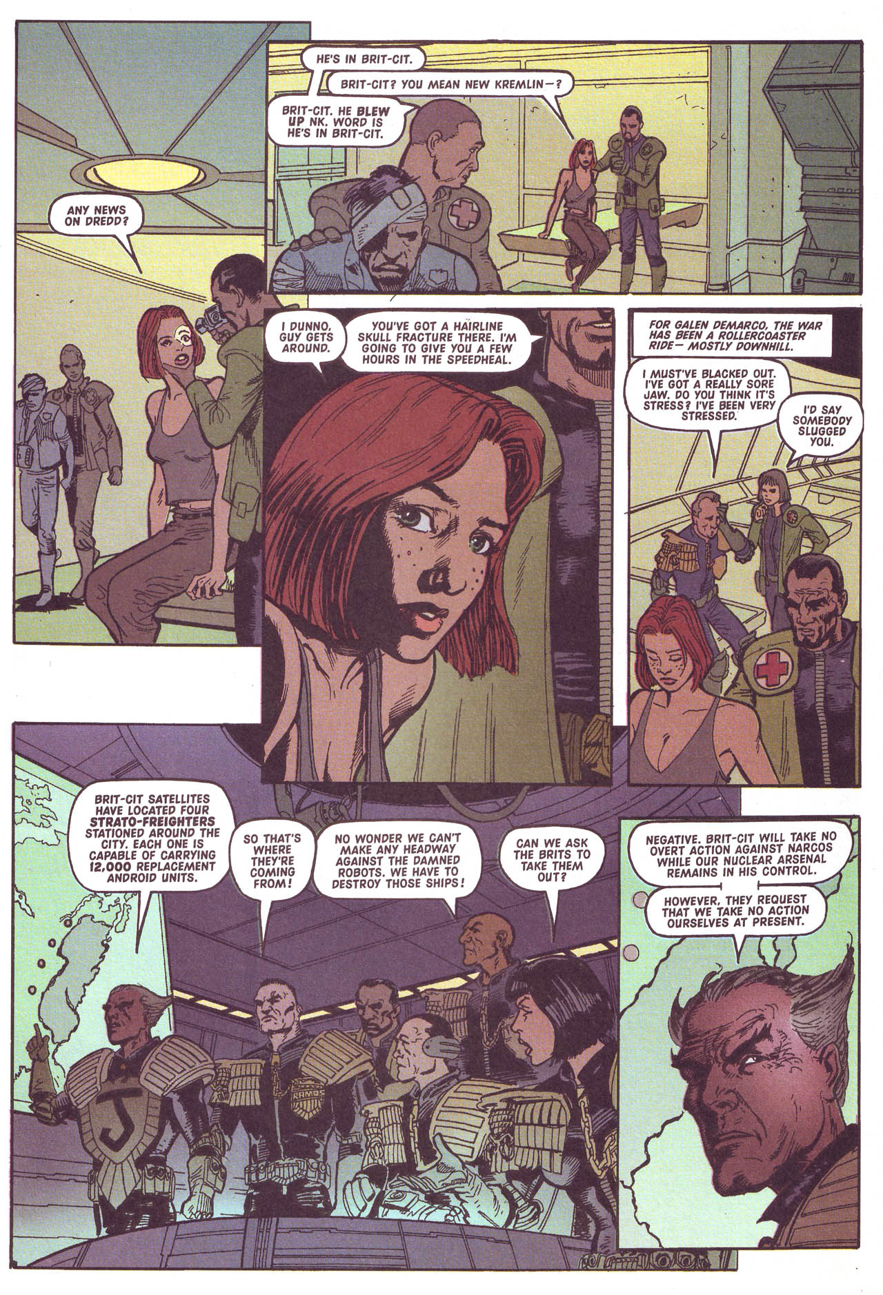 Read online Judge Dredd Megazine (vol. 3) comic -  Issue #58 - 14