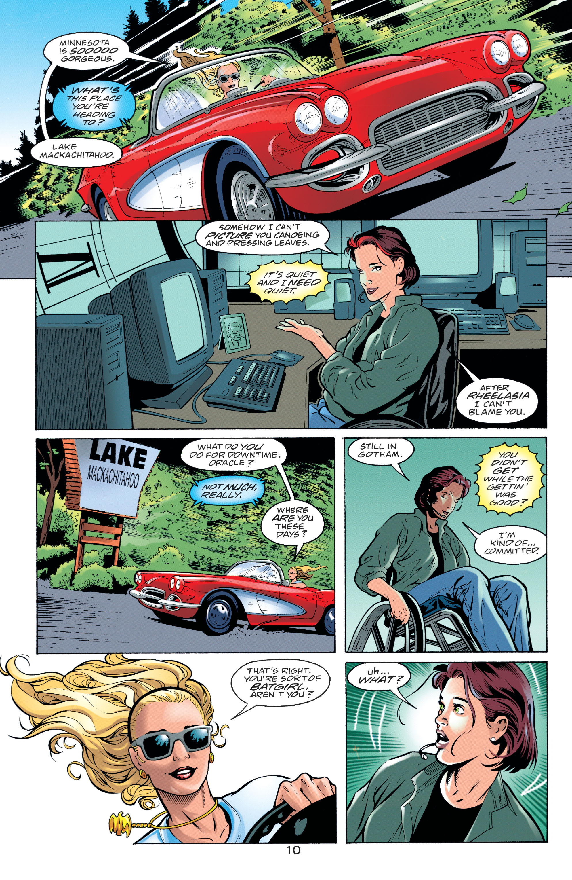 Read online Birds of Prey (1999) comic -  Issue #4 - 10