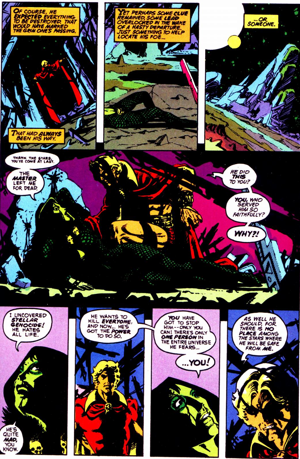 Read online Warlock (1982) comic -  Issue #5 - 31