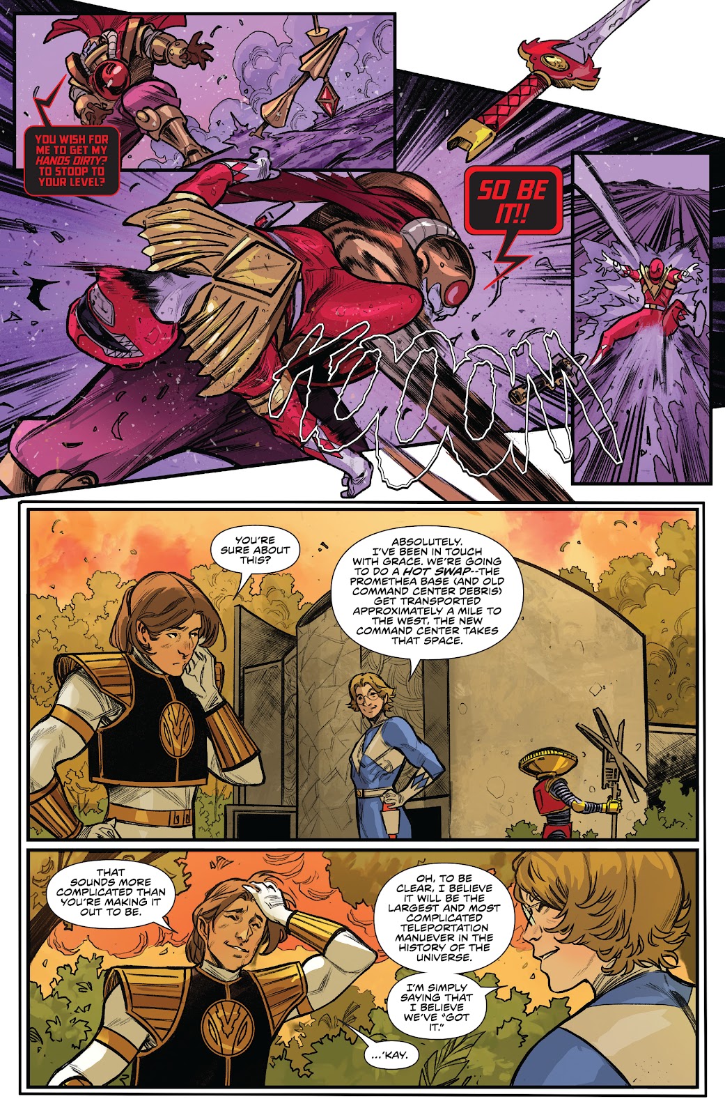 Mighty Morphin issue 20 - Page 18