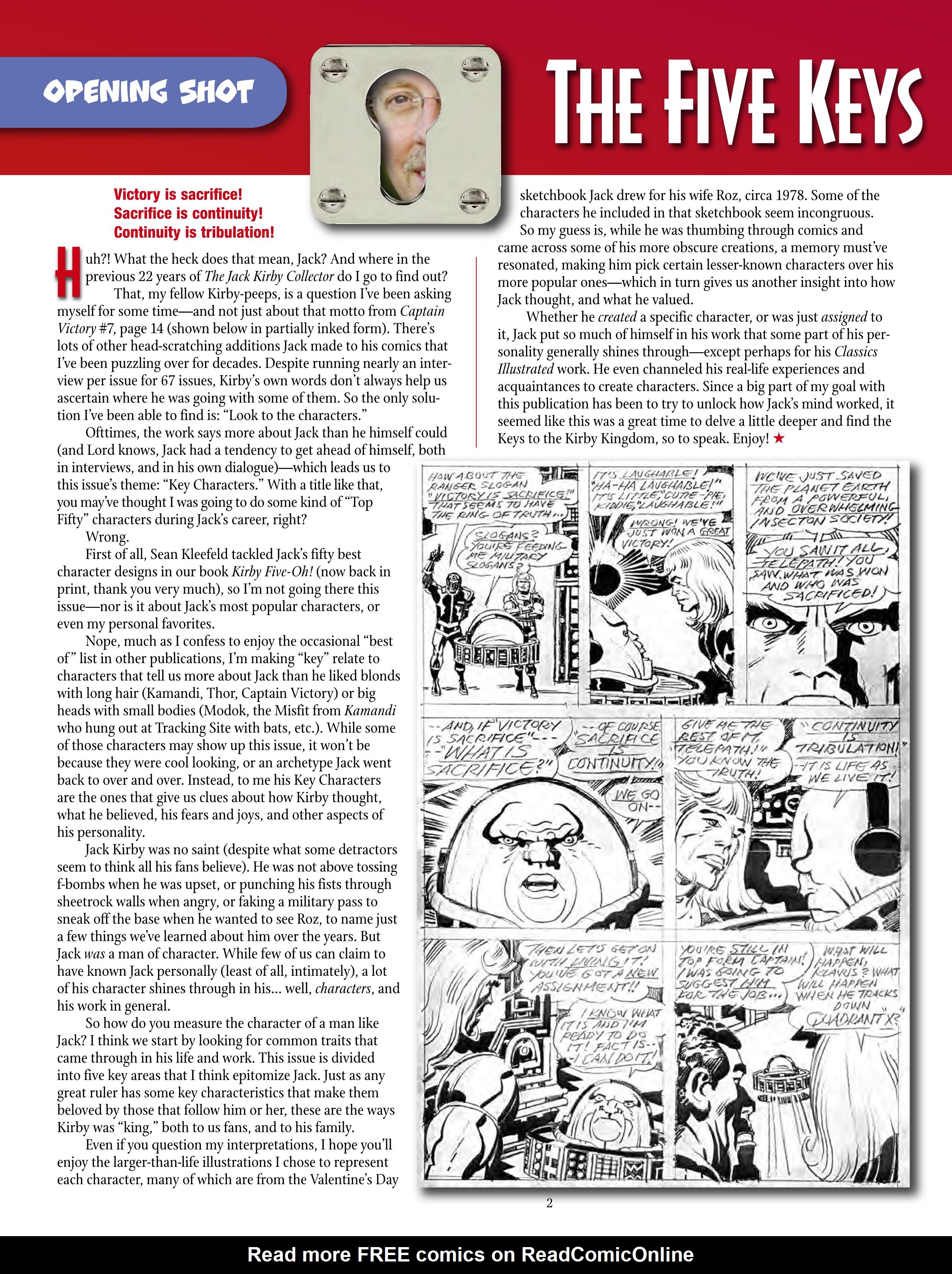 Read online The Jack Kirby Collector comic -  Issue #68 - 4