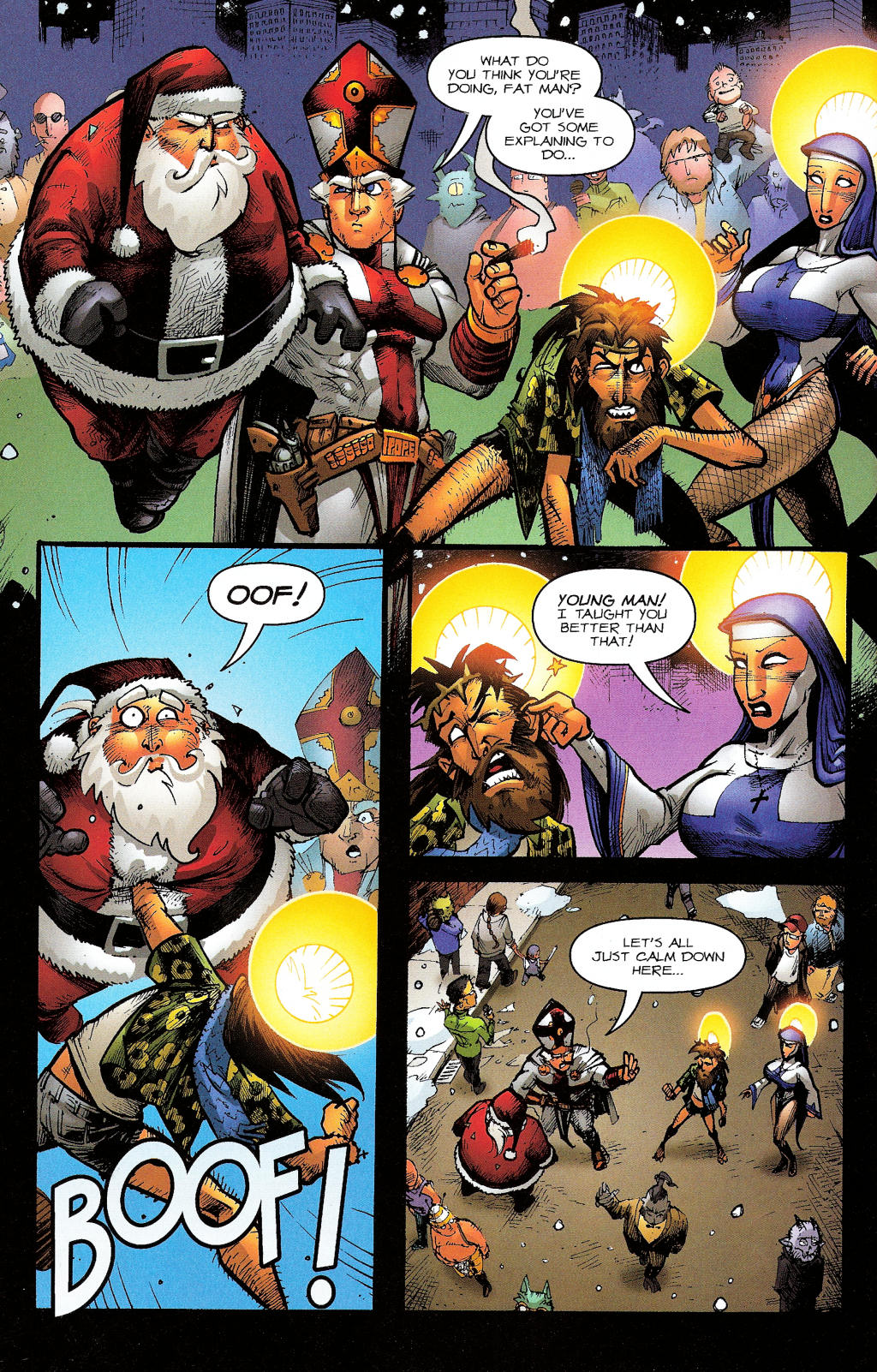 Read online Battle Pope comic -  Issue #11 - 34