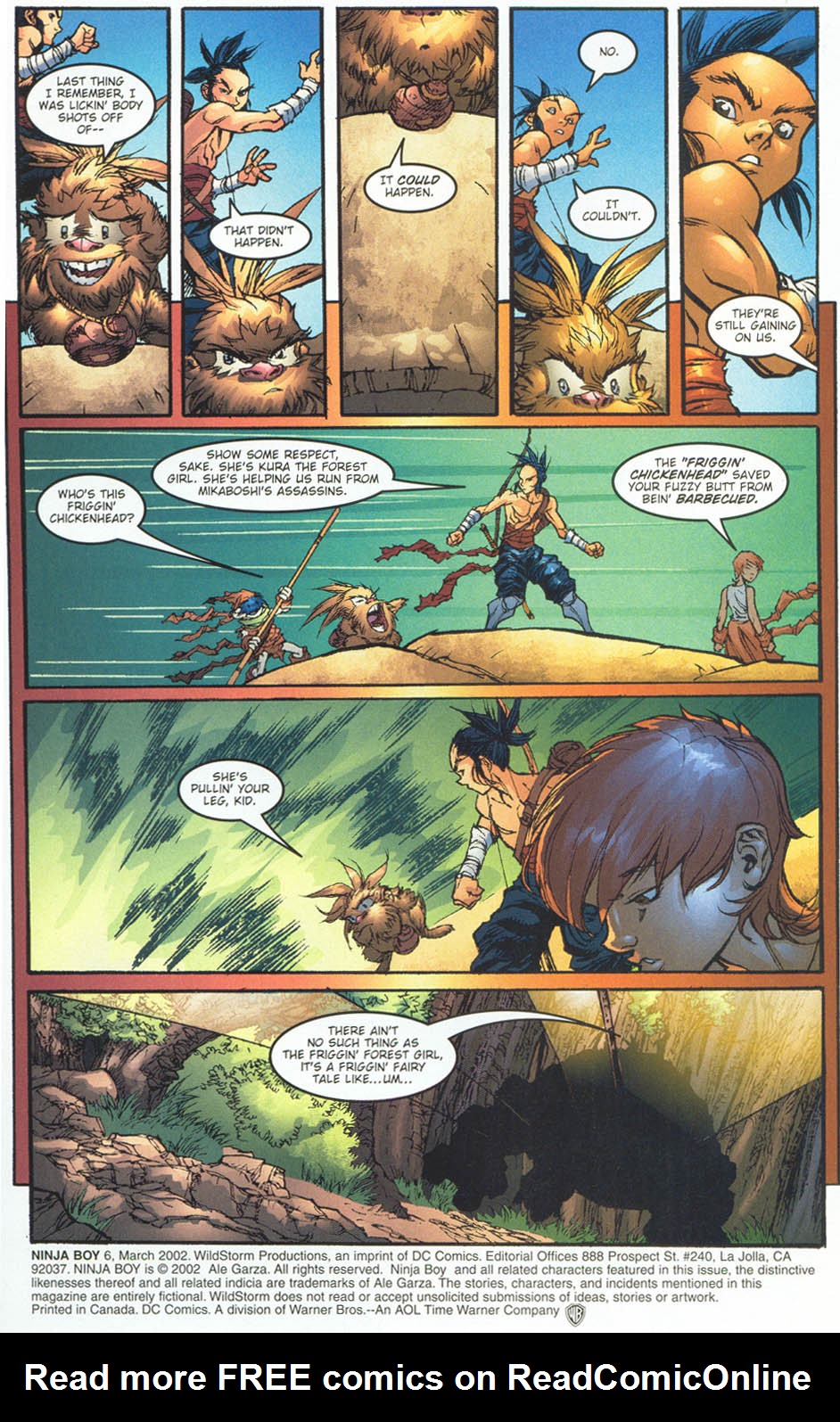 Read online Ninja Boy comic -  Issue #6 - 3