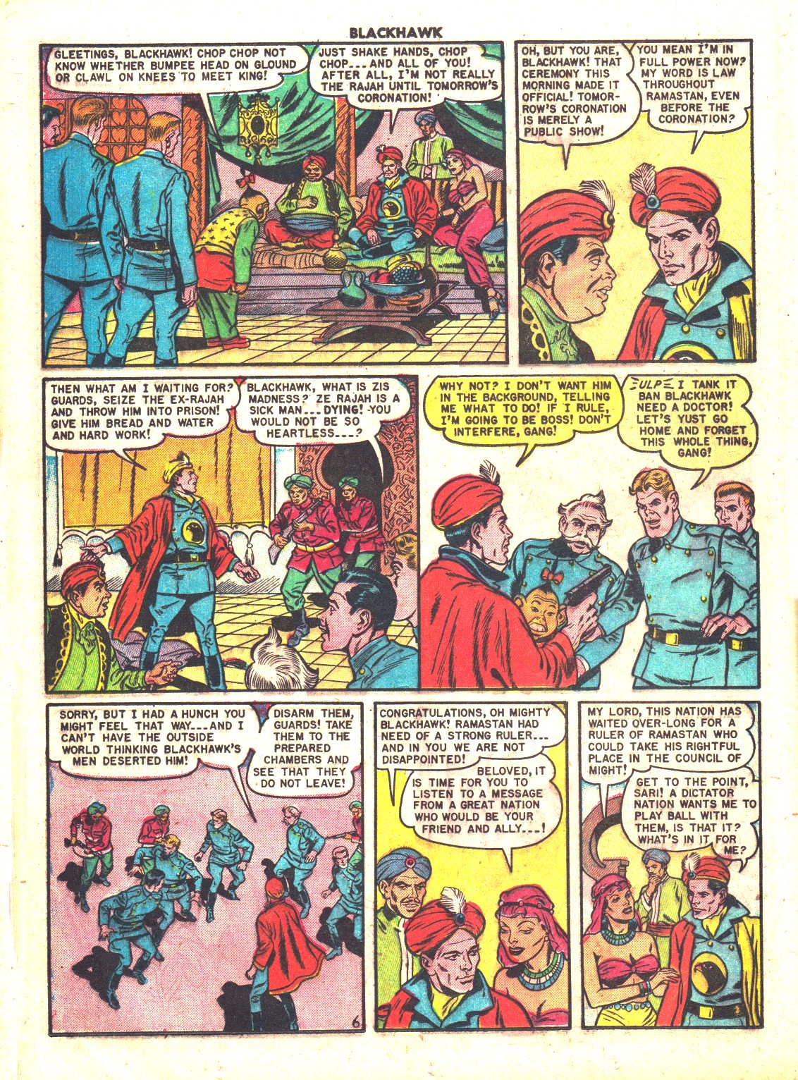 Read online Blackhawk (1957) comic -  Issue #37 - 20