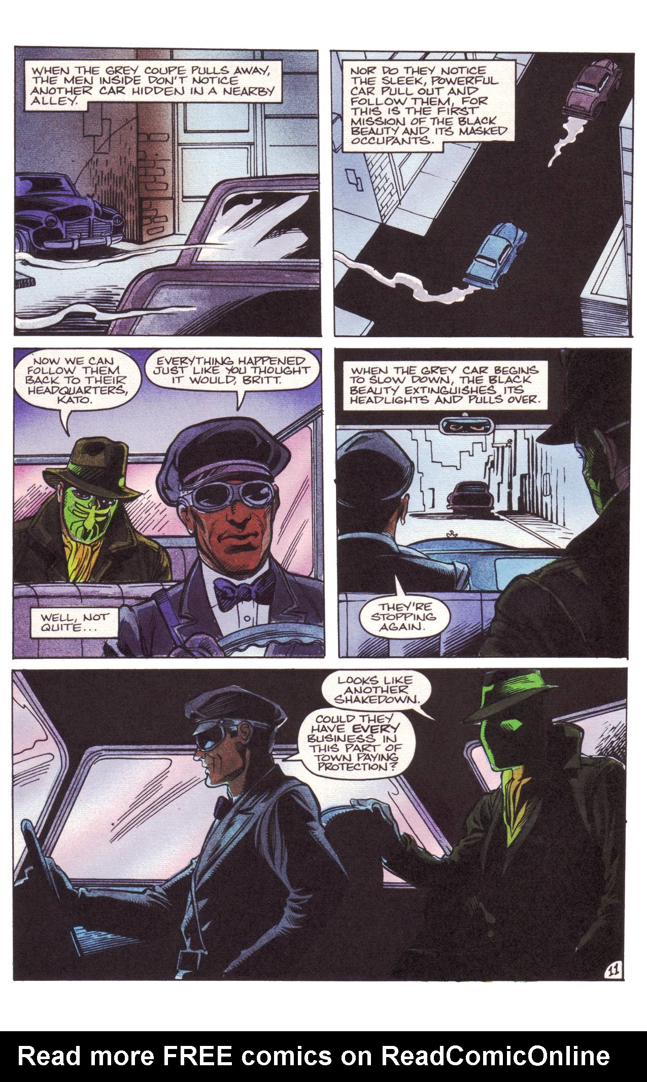 Read online Tales of the Green Hornet (1991) comic -  Issue #2 - 12