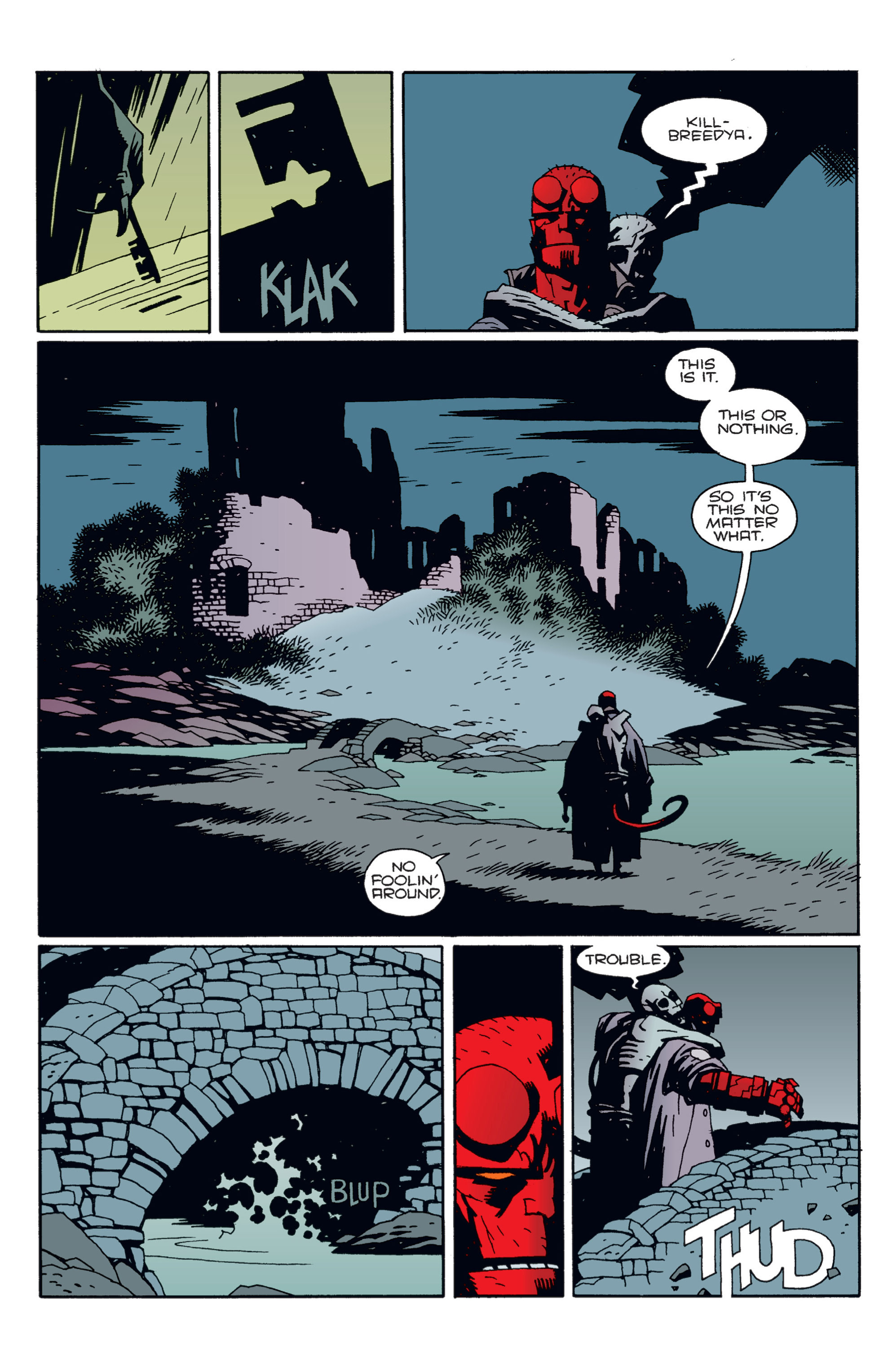 Read online Hellboy comic -  Issue #3 - 25