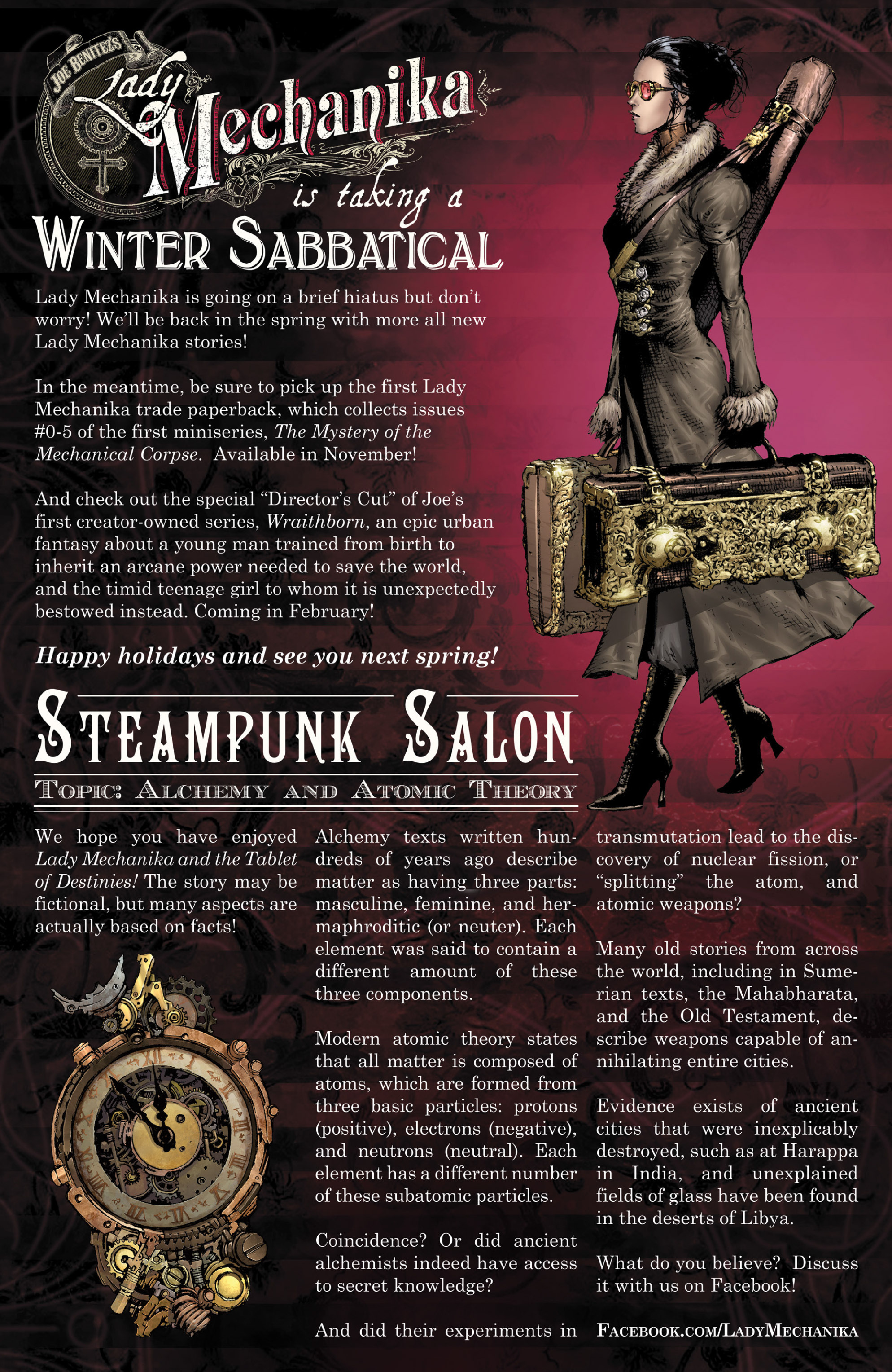 Read online Lady Mechanika: The Tablet of Destinies comic -  Issue #6 - 27