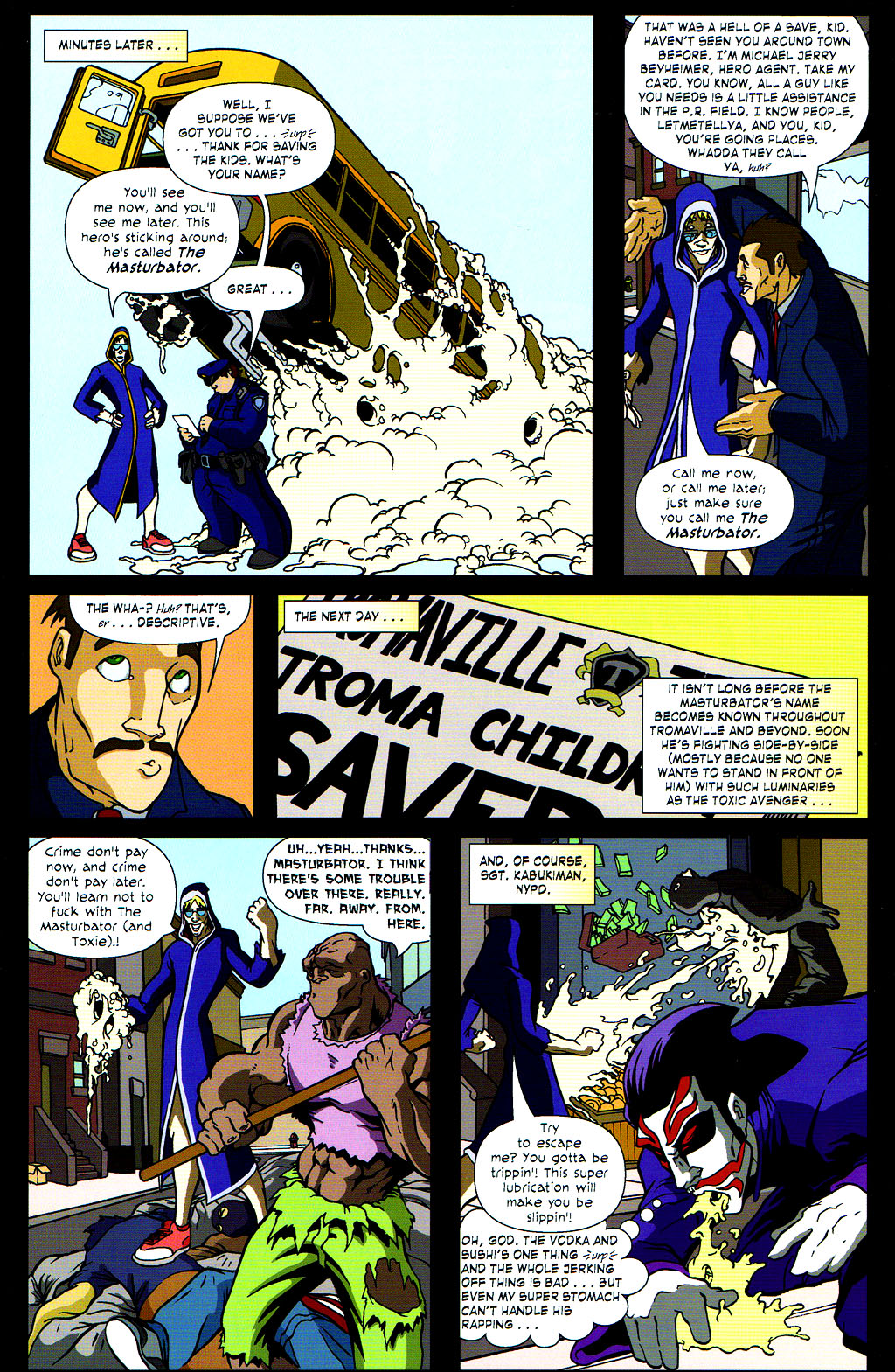 Read online Lloyd Kaufman Presents: The Toxic Avenger and Other Tromatic Tales comic -  Issue # TPB (Part 2) - 26