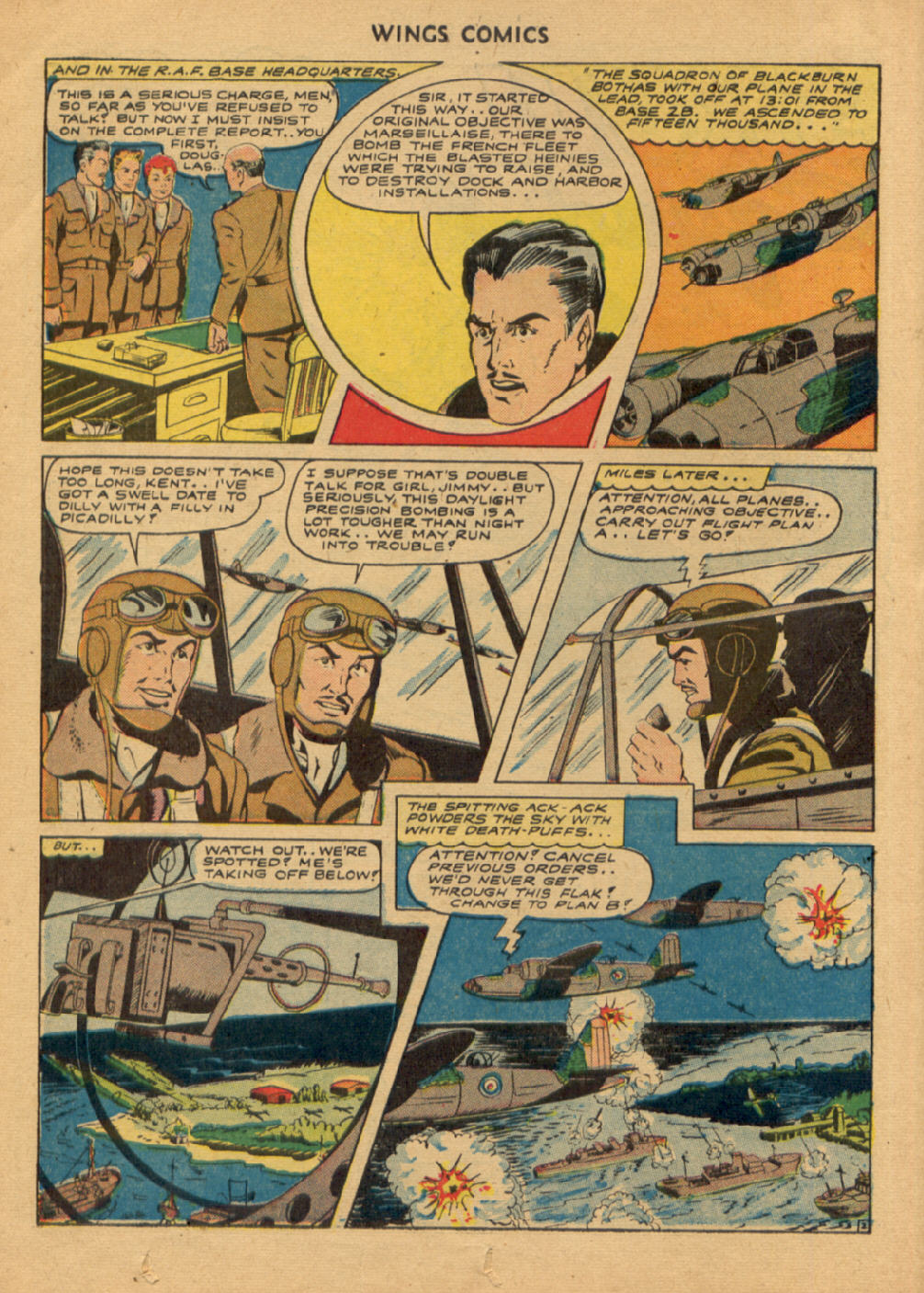 Read online Wings Comics comic -  Issue #38 - 38