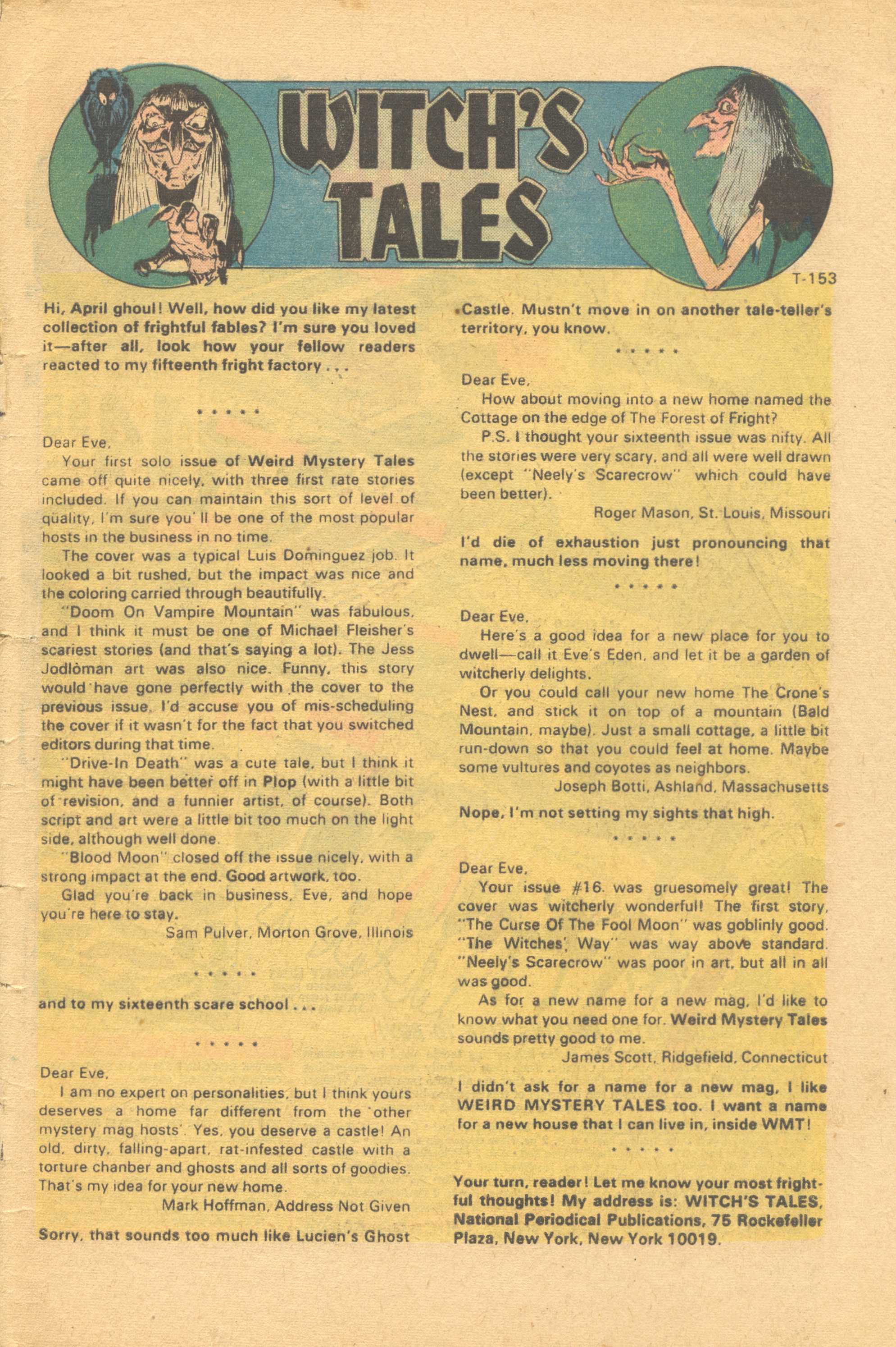 Read online Weird Mystery Tales comic -  Issue #20 - 28