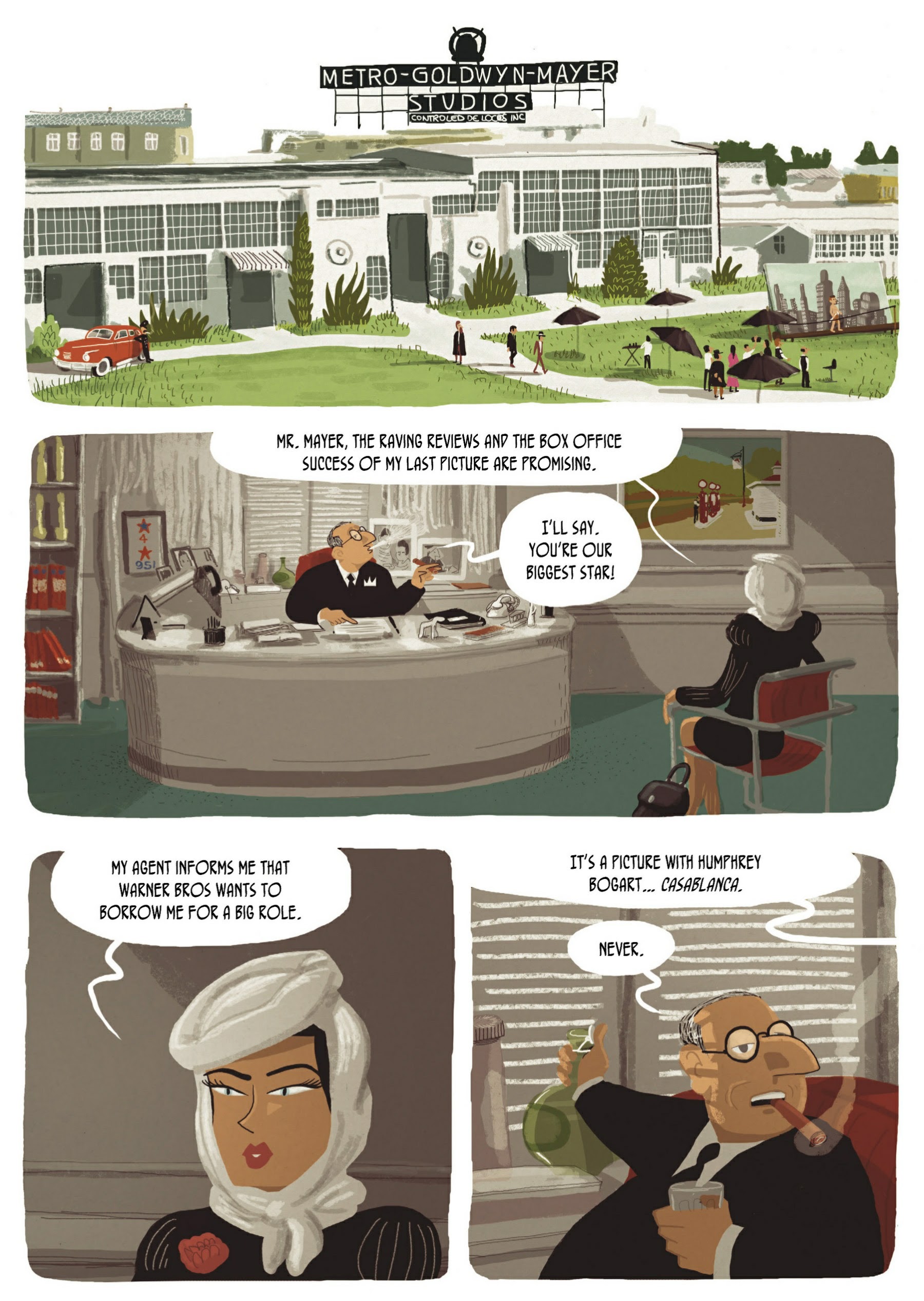 Read online Hedy Lamarr: An Incredible Life comic -  Issue # TPB (Part 2) - 32