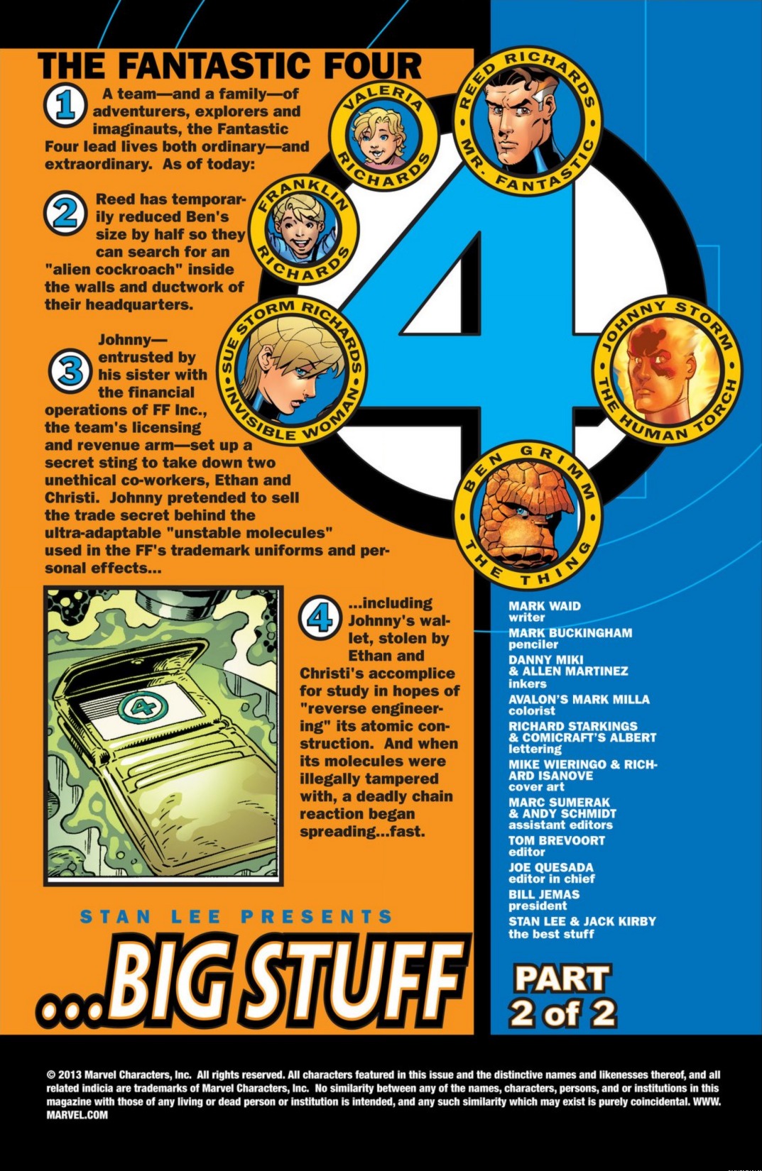 Read online Fantastic Four by Waid & Wieringo Ultimate Collection comic -  Issue # TPB 1 - 143