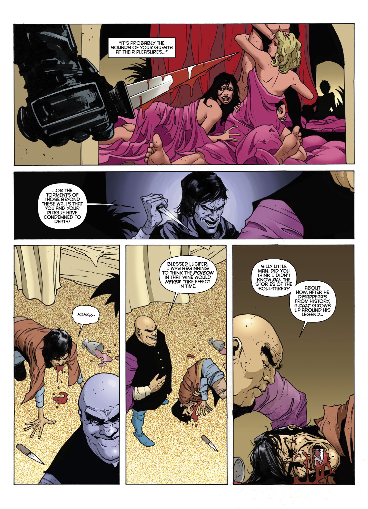 Read online Aquila: The Burning Fields comic -  Issue # TPB - 13