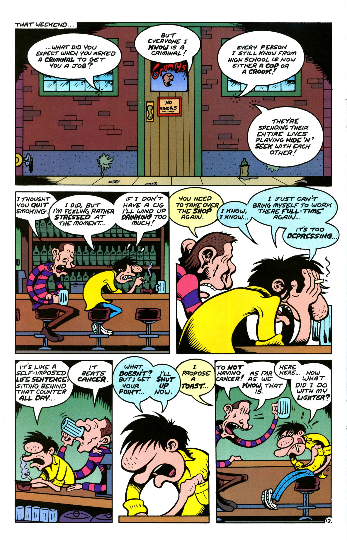 Read online Hate comic -  Issue # _Annual 4 - 13