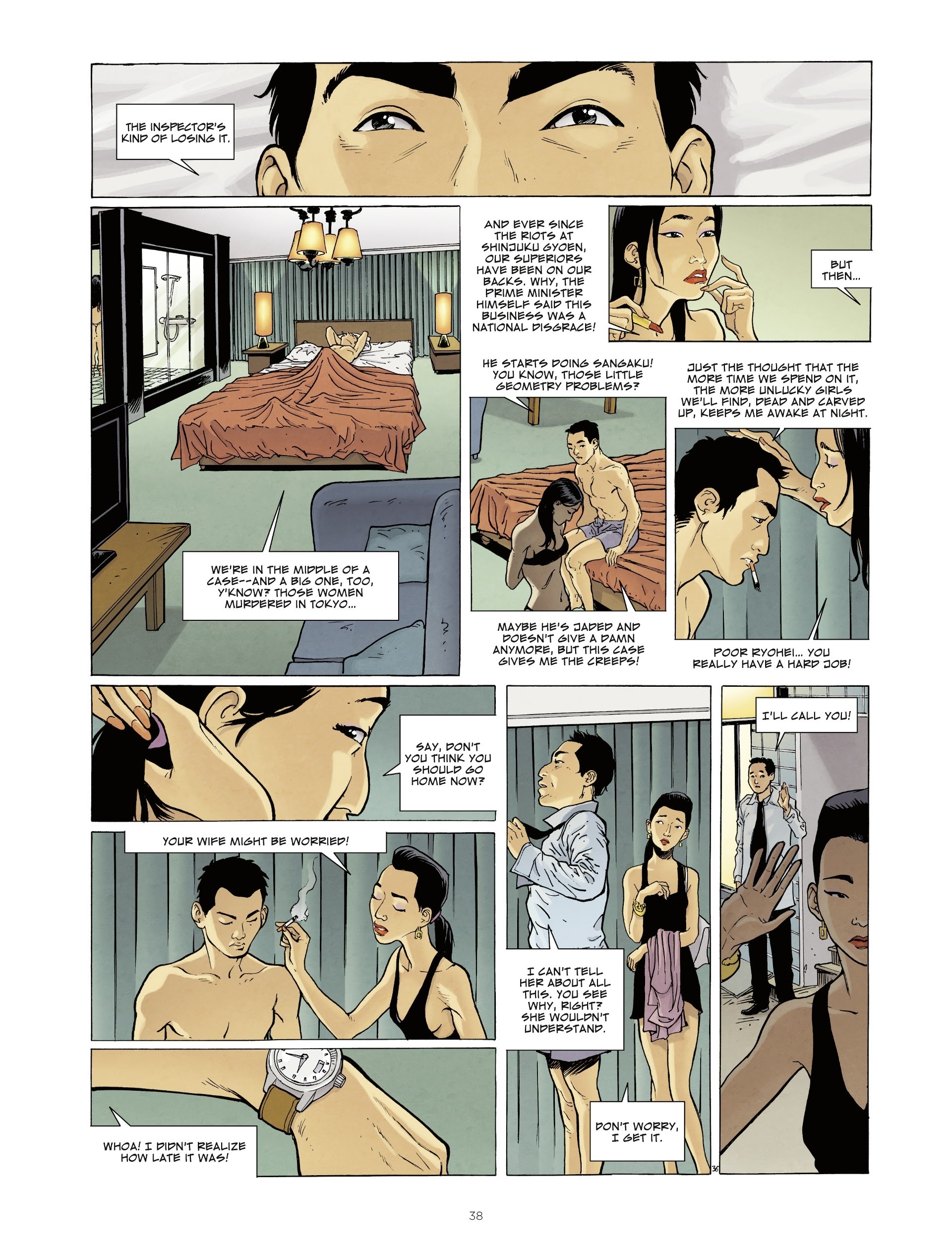 Read online Otaku Blue comic -  Issue #1 - 38