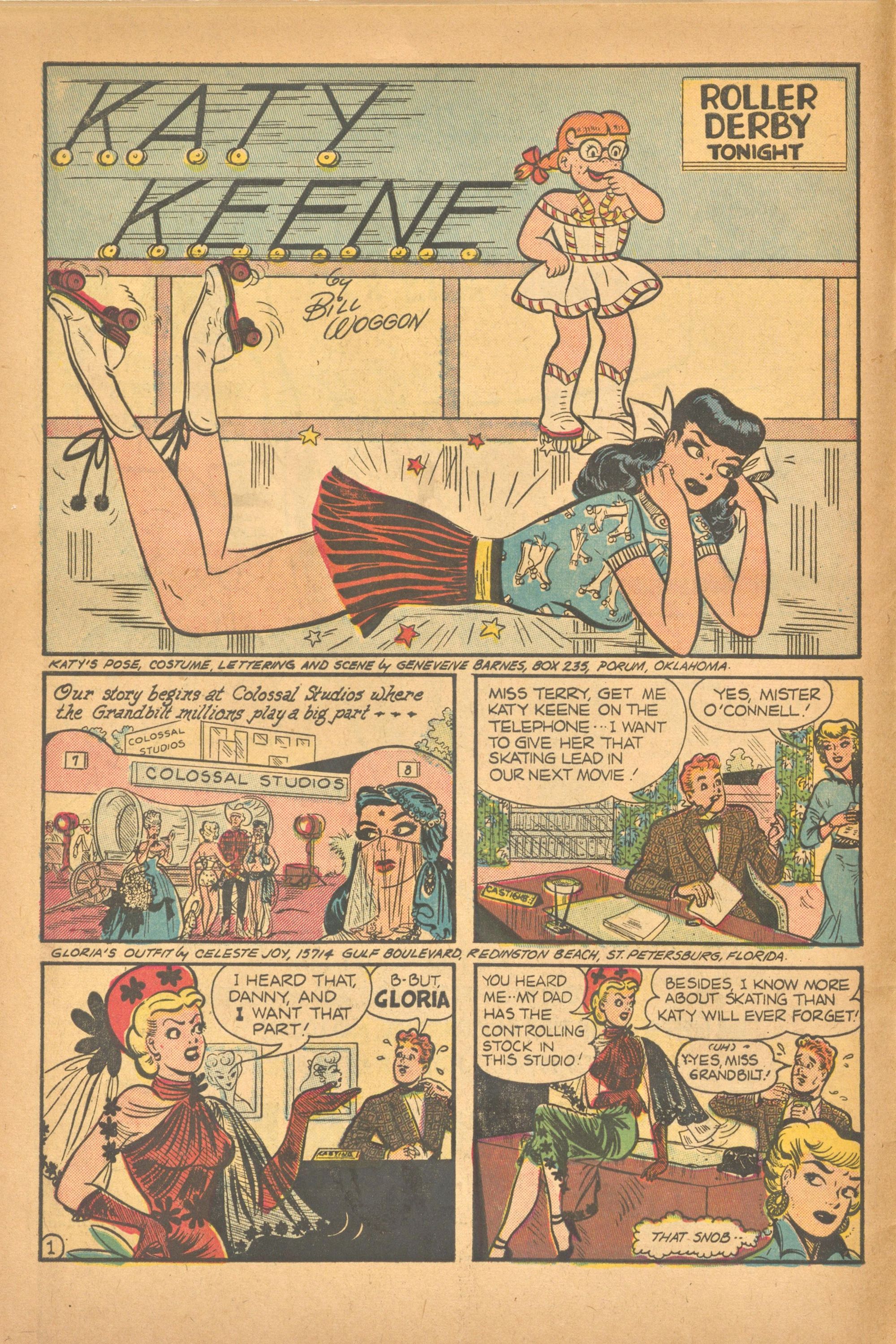 Read online Katy Keene (1949) comic -  Issue #19 - 8