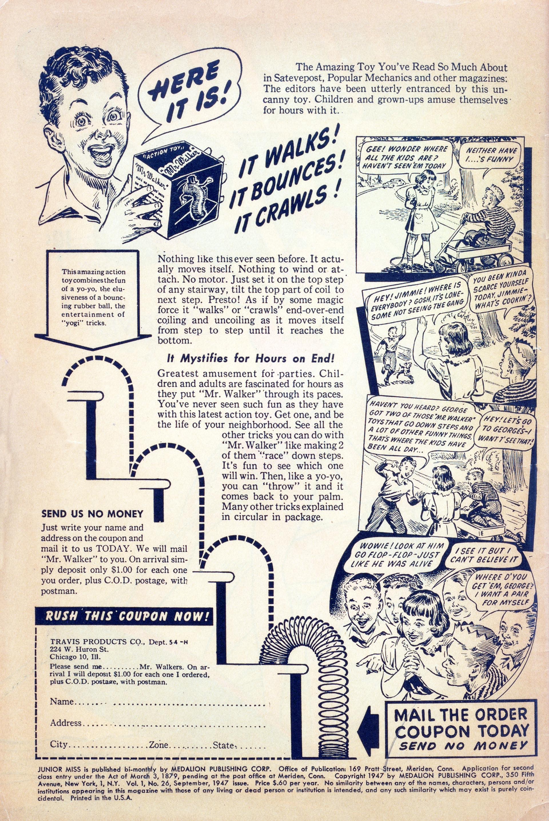 Read online Junior Miss (1947) comic -  Issue #26 - 2