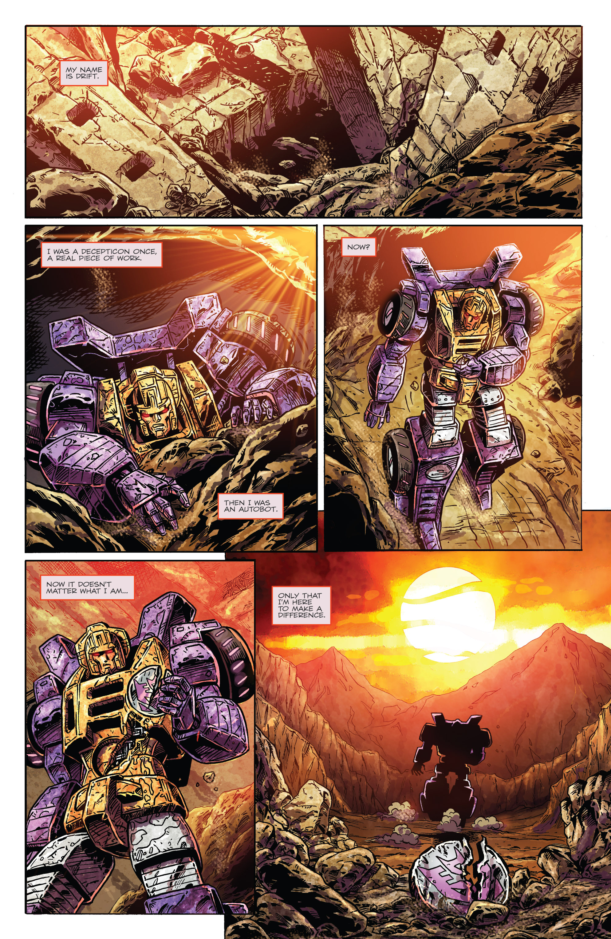 Read online The Transformers: Drift - Empire of Stone comic -  Issue #4 - 24