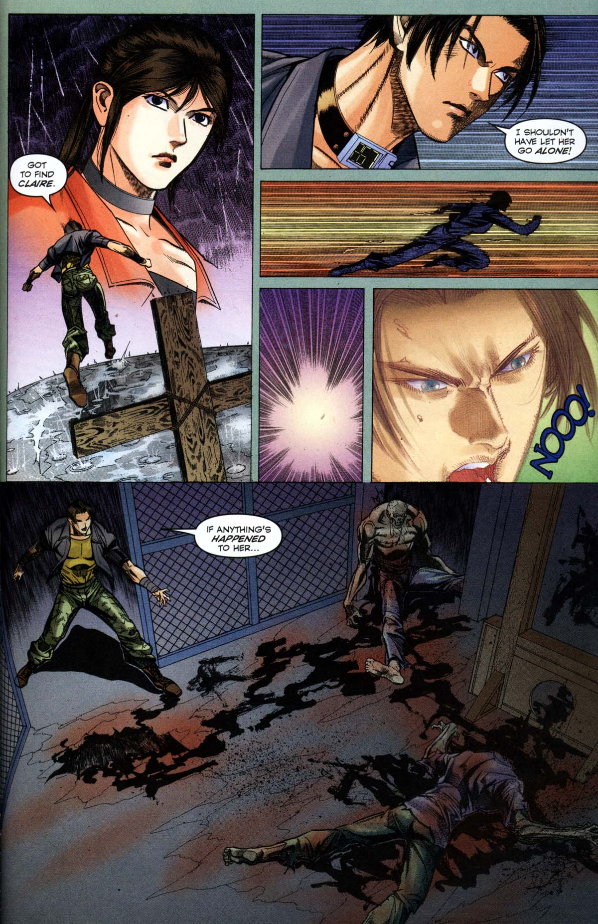 Read online Resident Evil Code: Veronica comic -  Issue #1 - 137