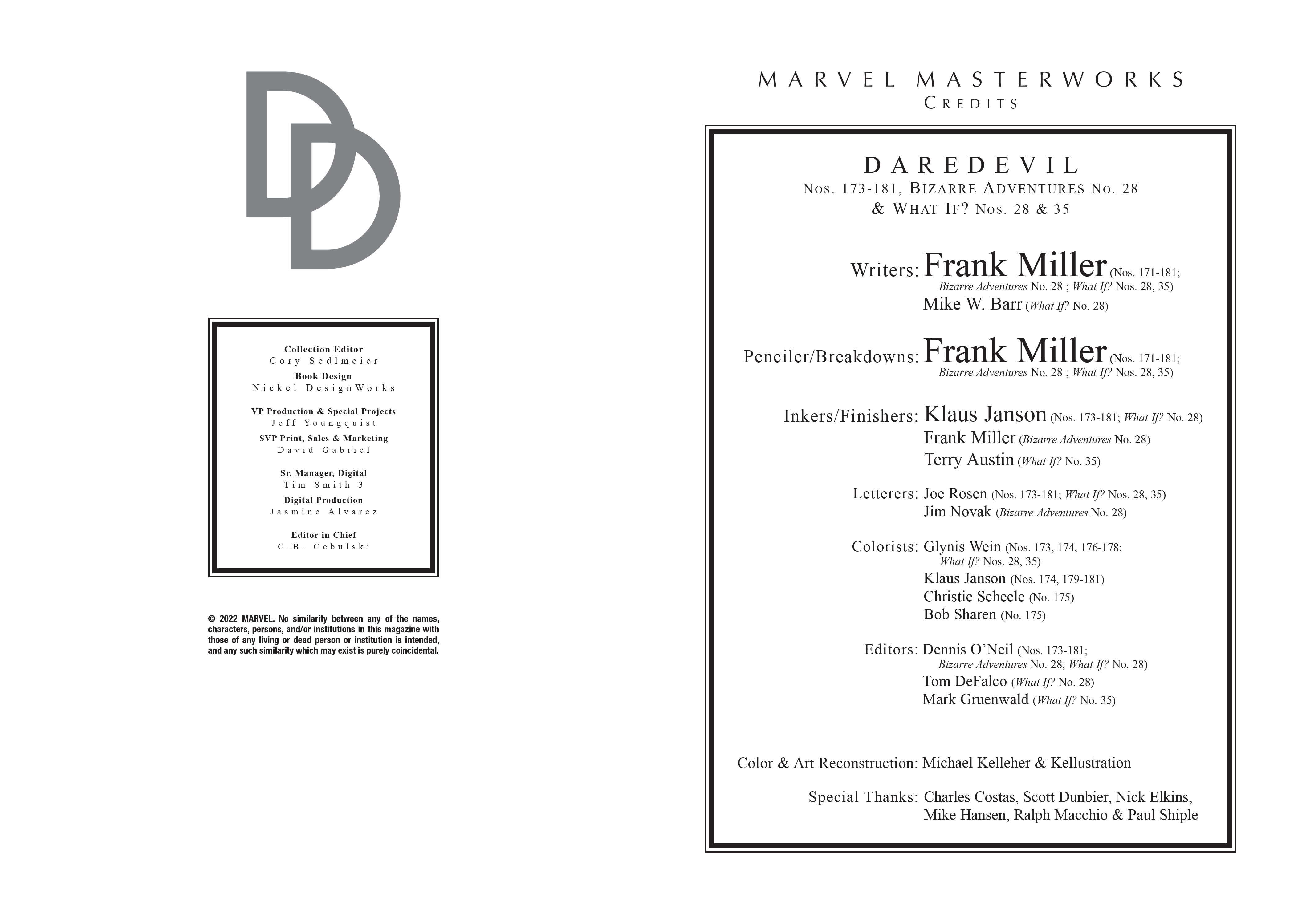 Read online Marvel Masterworks: Daredevil comic -  Issue # TPB 16 (Part 1) - 3
