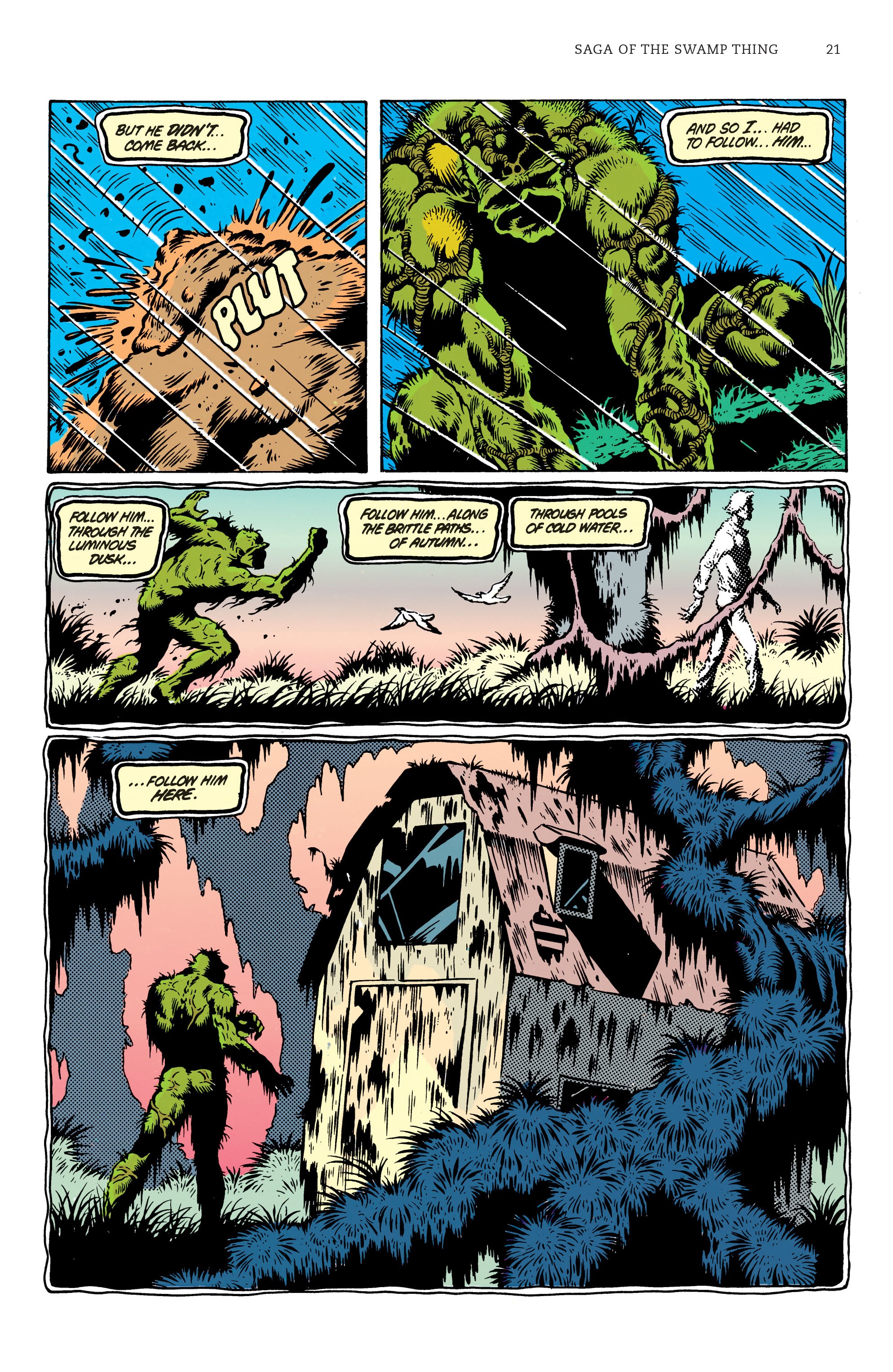 Read online Saga of the Swamp Thing comic -  Issue # TPB 2 (Part 1) - 22