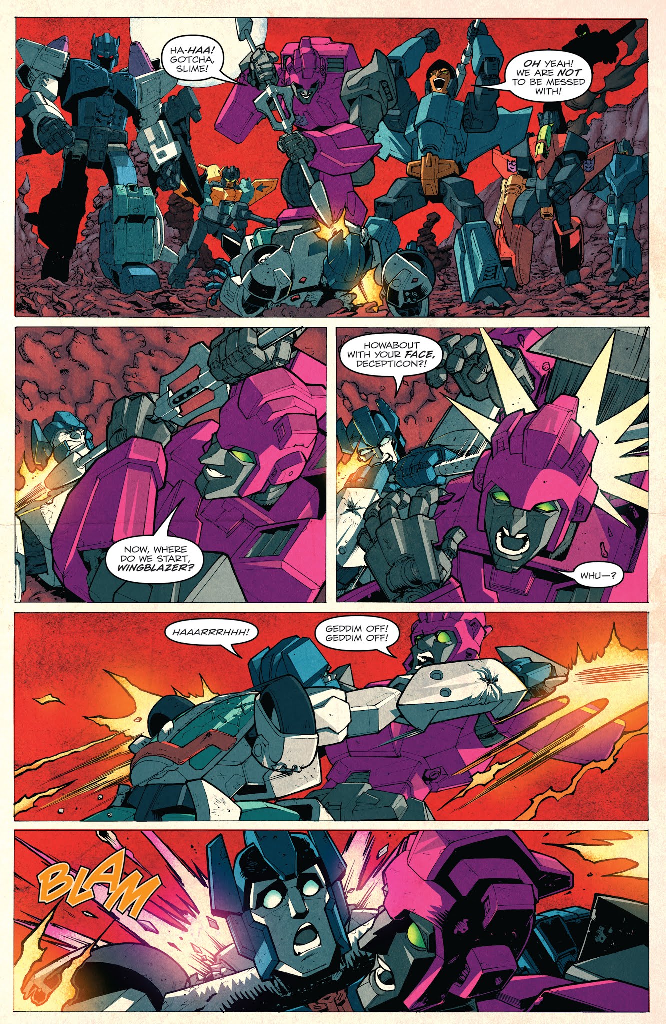 Read online Transformers: The Wreckers Saga comic -  Issue # TPB (Part 1) - 18
