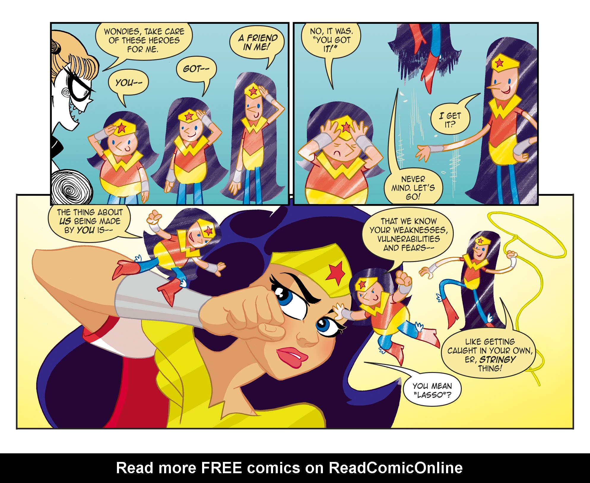 Read online DC Super Hero Girls: Out of the Bottle comic -  Issue #4 - 9