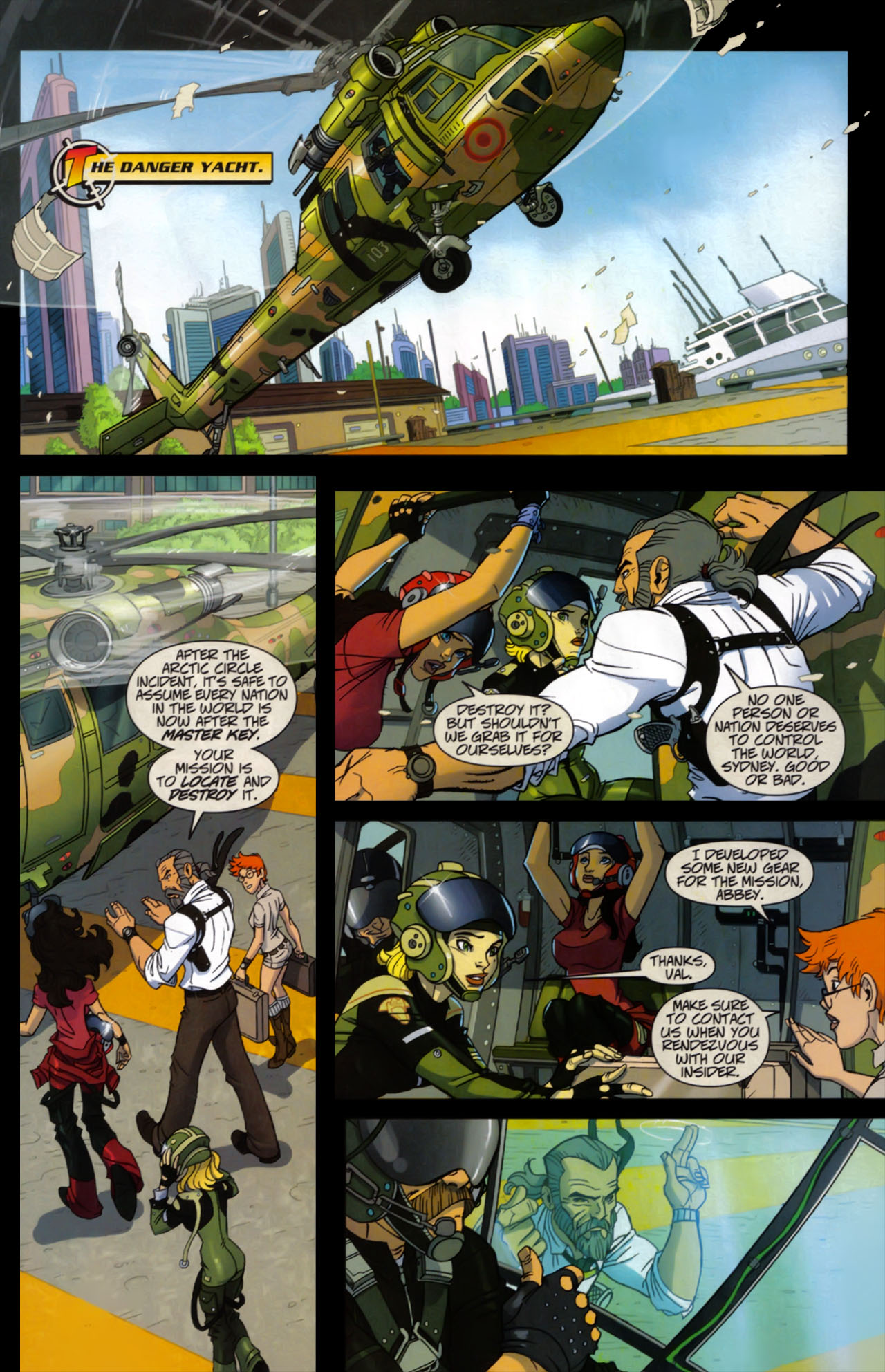 Read online Danger Girl: Body Shots comic -  Issue #1 - 19