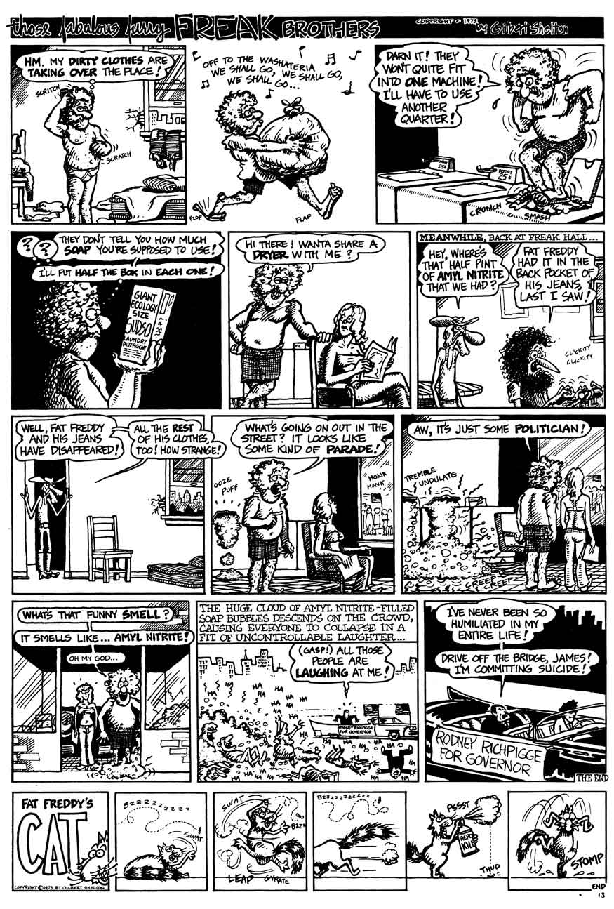 The Fabulous Furry Freak Brothers issue 3 - Page 15