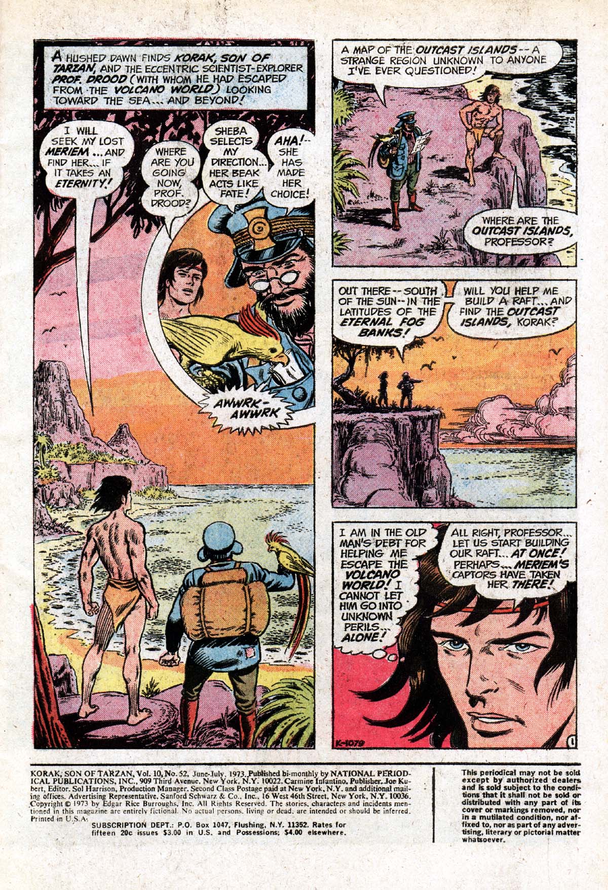 Read online Korak, Son of Tarzan (1972) comic -  Issue #52 - 3
