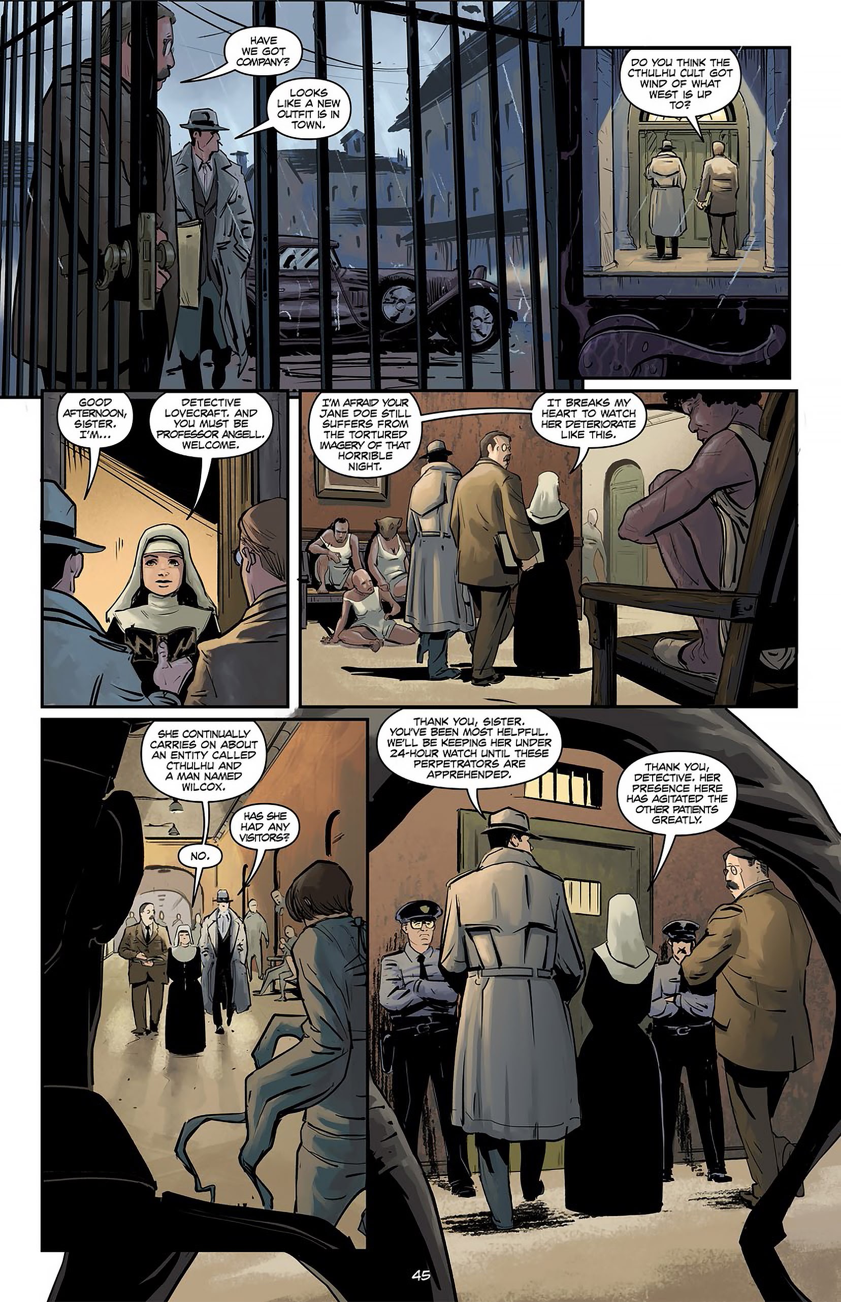 Read online Lovecraft P.I. - The Curious Case of ReAnimator comic -  Issue # TPB - 46