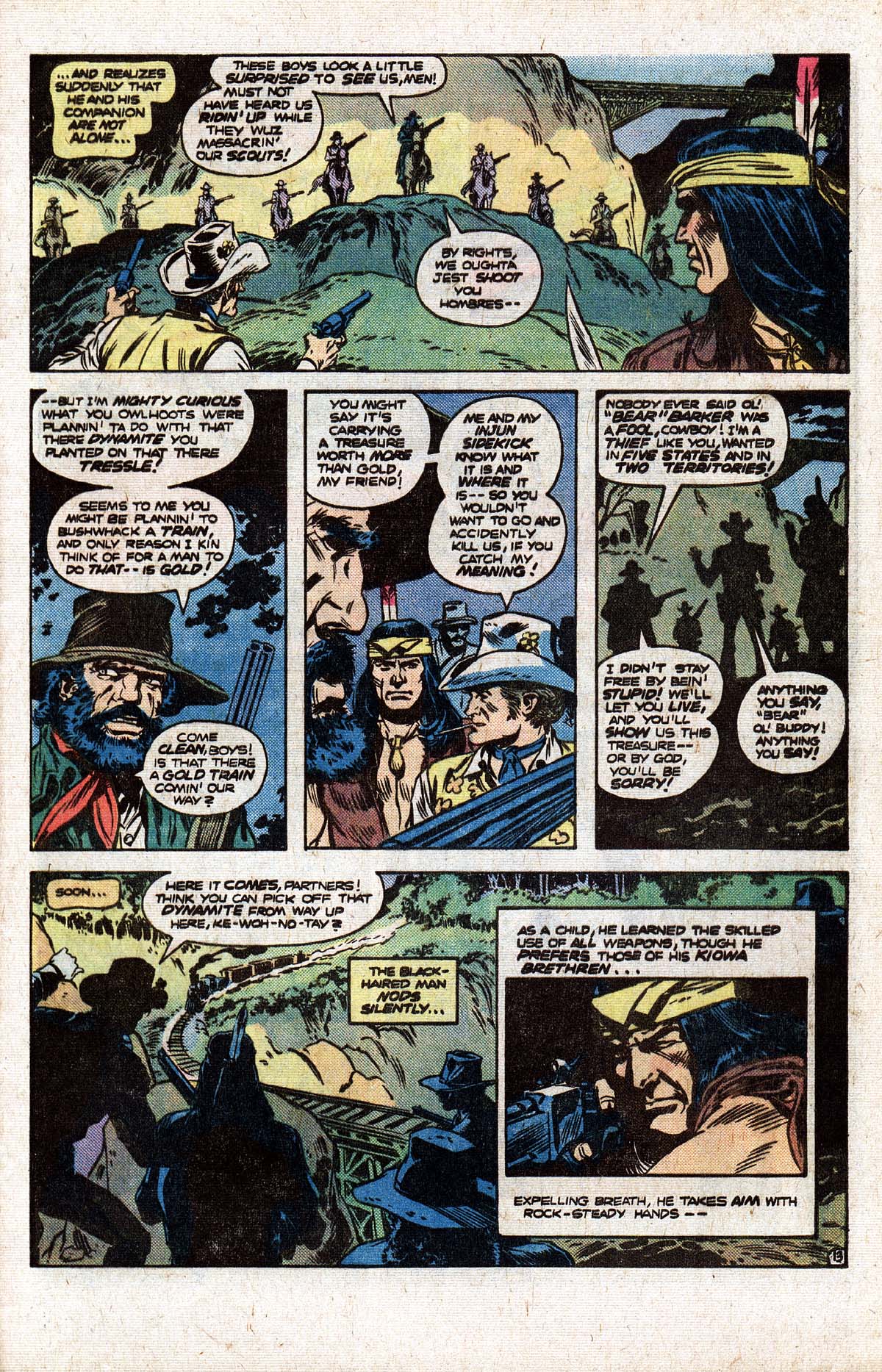 Read online Weird Western Tales (1972) comic -  Issue #45 - 25