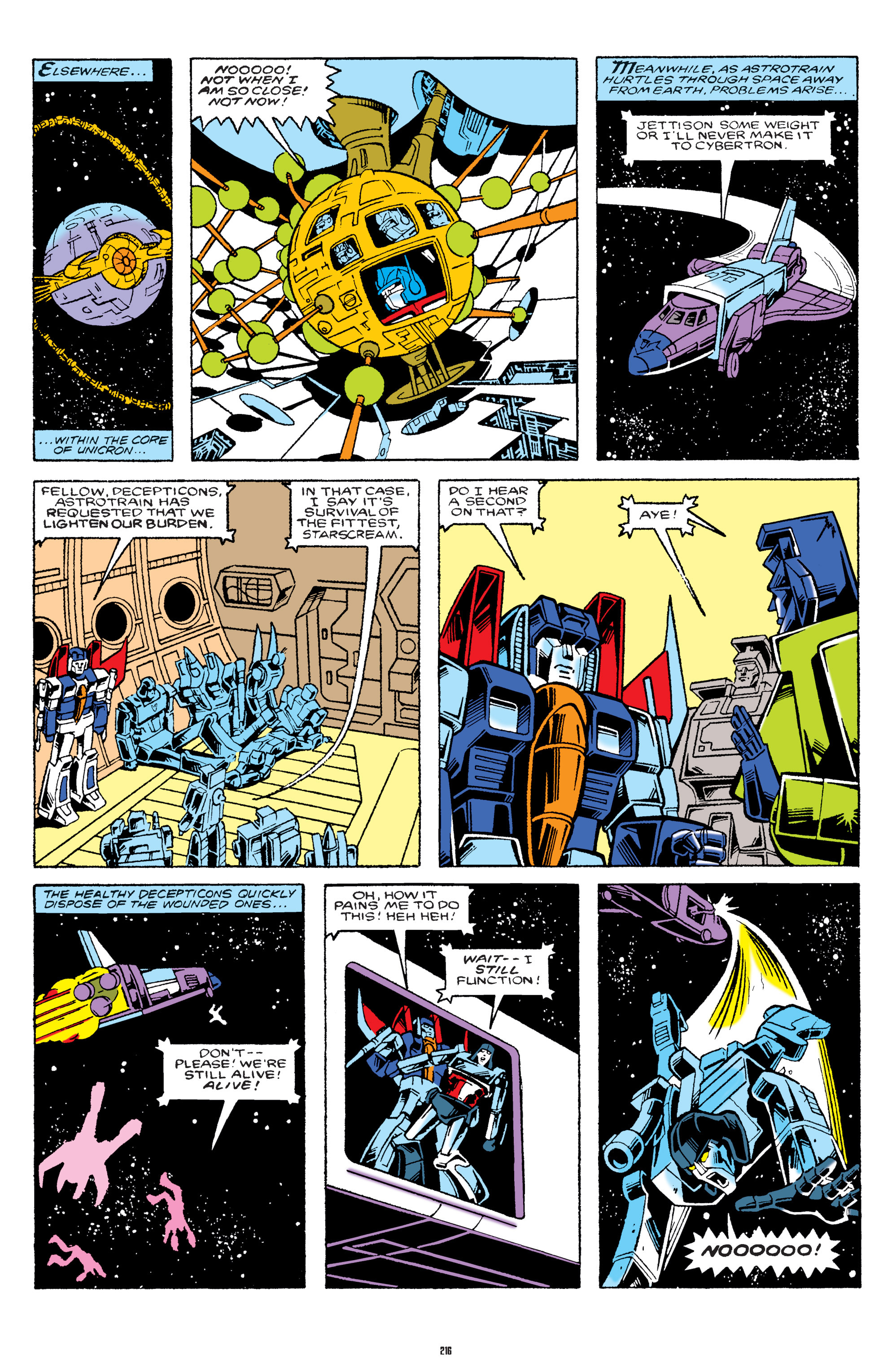 Read online The Transformers Classics comic -  Issue # TPB 7 - 215