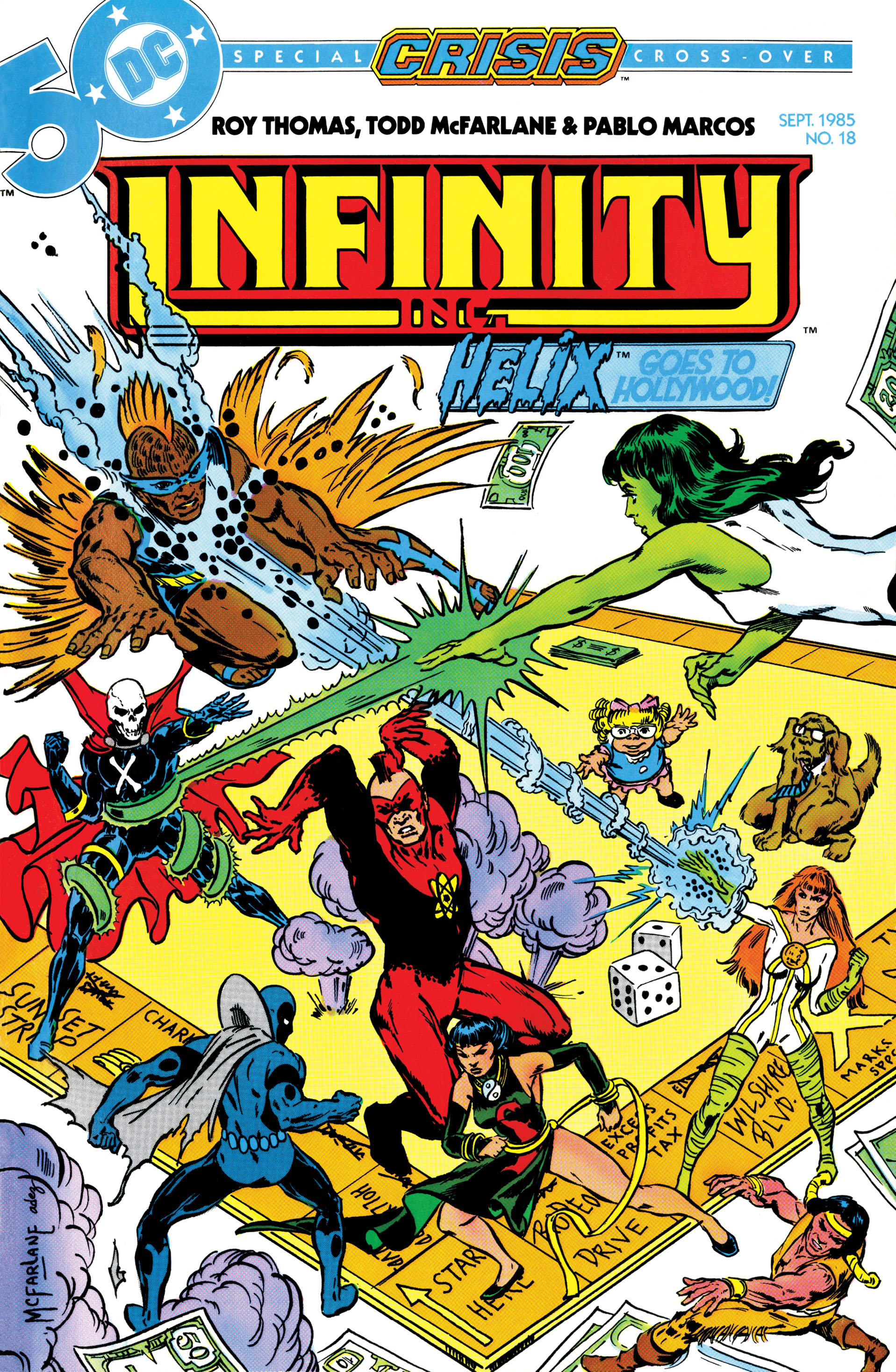 Read online Infinity Inc. (1984) comic -  Issue #18 - 1
