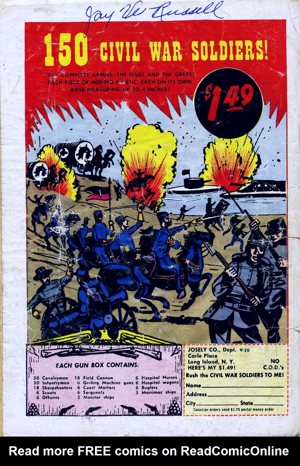 Read online Adventures Into The Unknown comic -  Issue #107 - 36