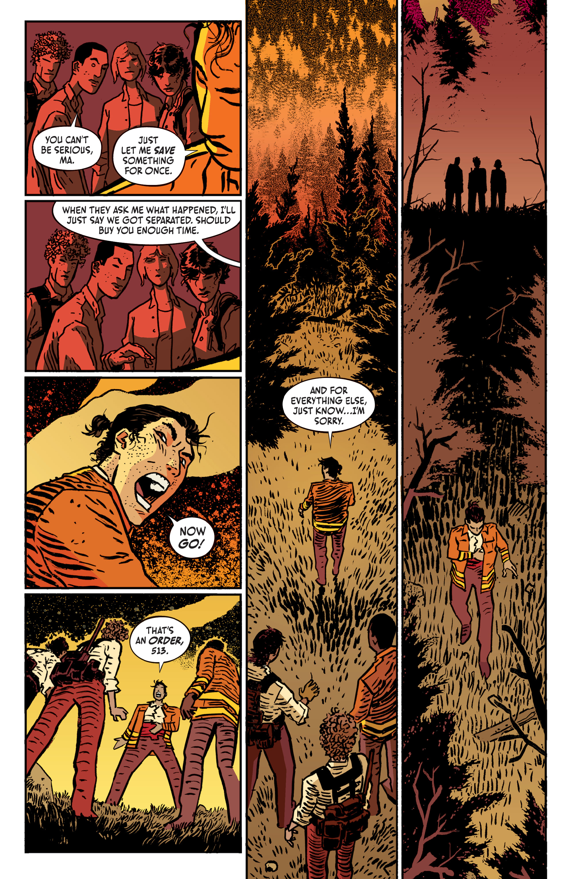 Read online Dark Spaces: Wildfire comic -  Issue #5 - 18