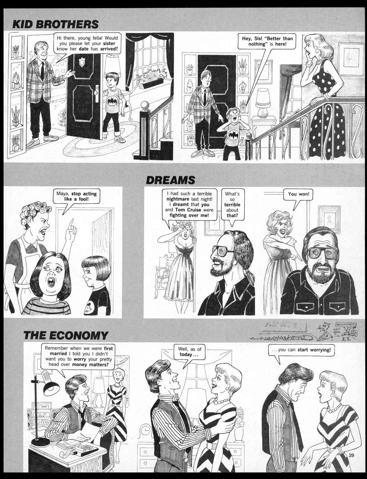 Read online MAD comic -  Issue #296 - 31