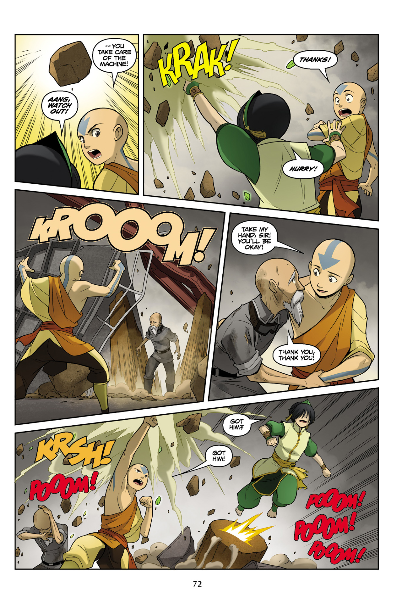 Read online Nickelodeon Avatar: The Last Airbender - The Rift comic -  Issue # Part 1 - 72