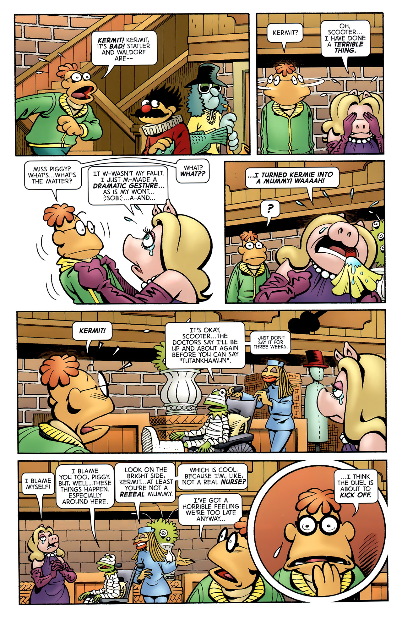 Read online The Muppet Show: The Comic Book comic -  Issue #9 - 19