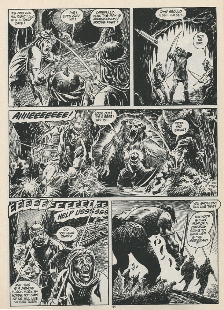 Read online The Savage Sword Of Conan comic -  Issue #189 - 56