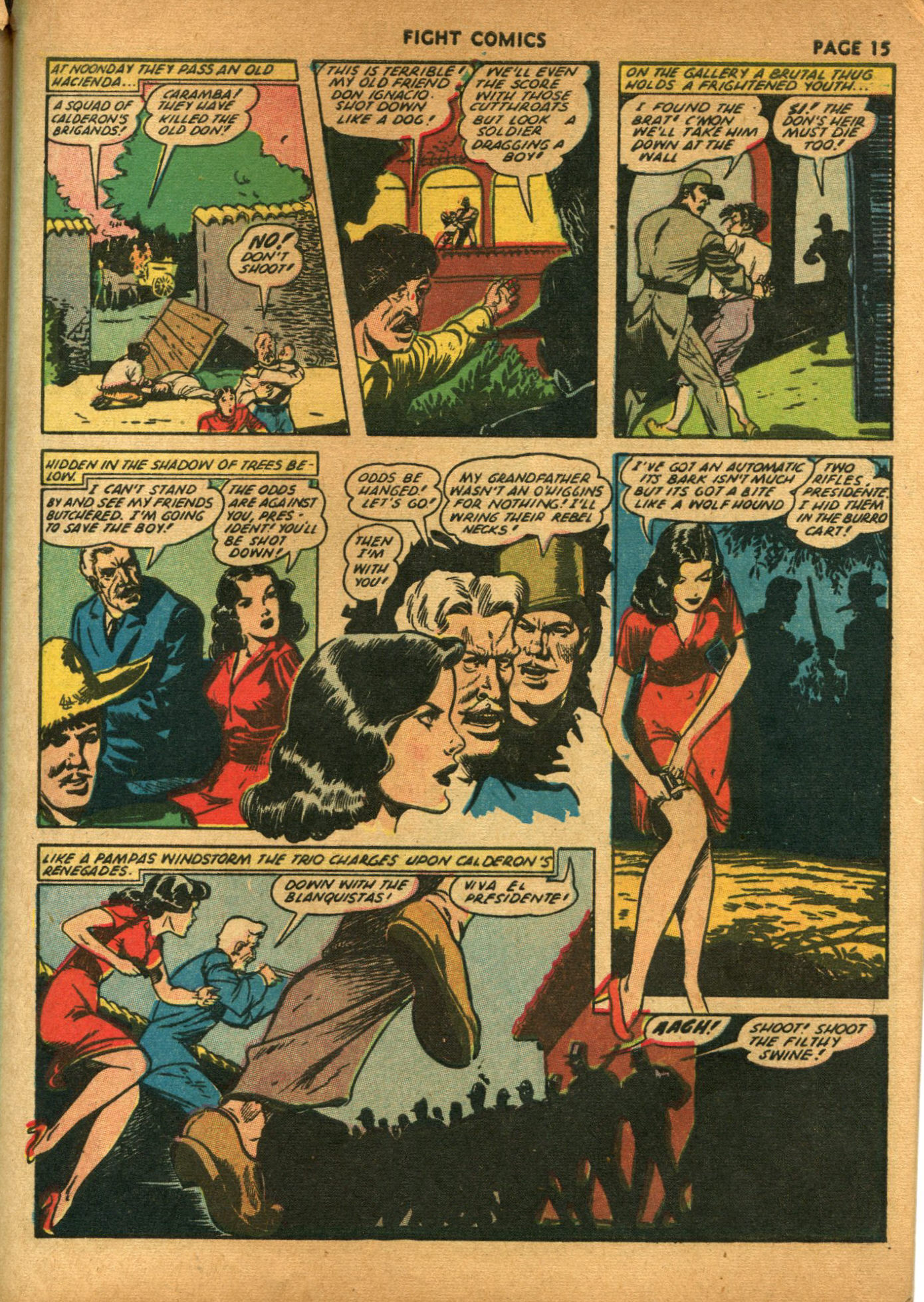 Read online Fight Comics comic -  Issue #21 - 17