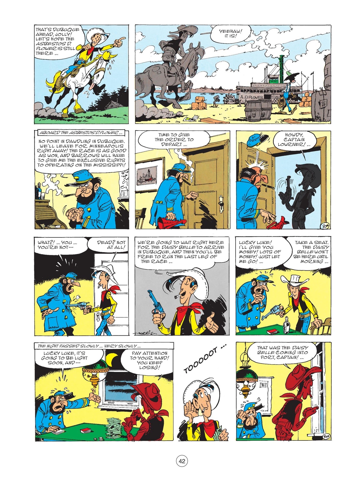 Read online A Lucky Luke Adventure comic -  Issue #79 - 44