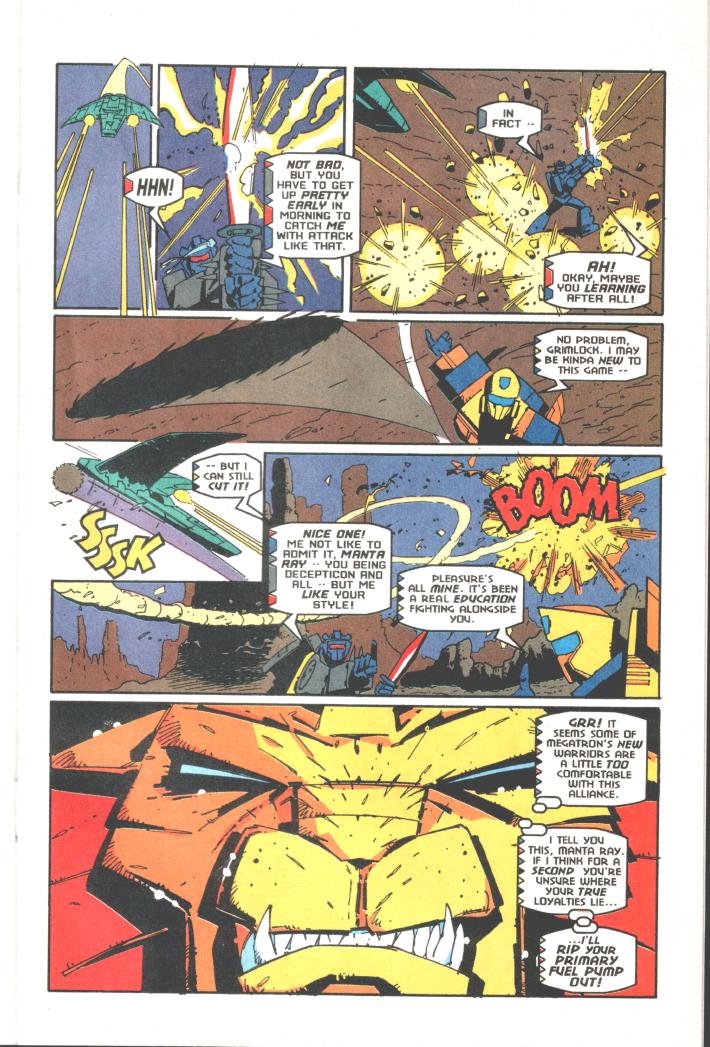 Read online Transformers: Generation 2 comic -  Issue #10 - 20