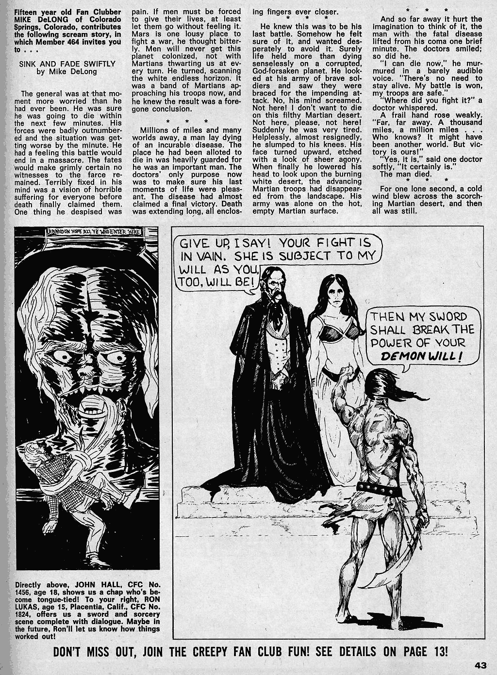 Read online Creepy (1964) comic -  Issue #15 - 43