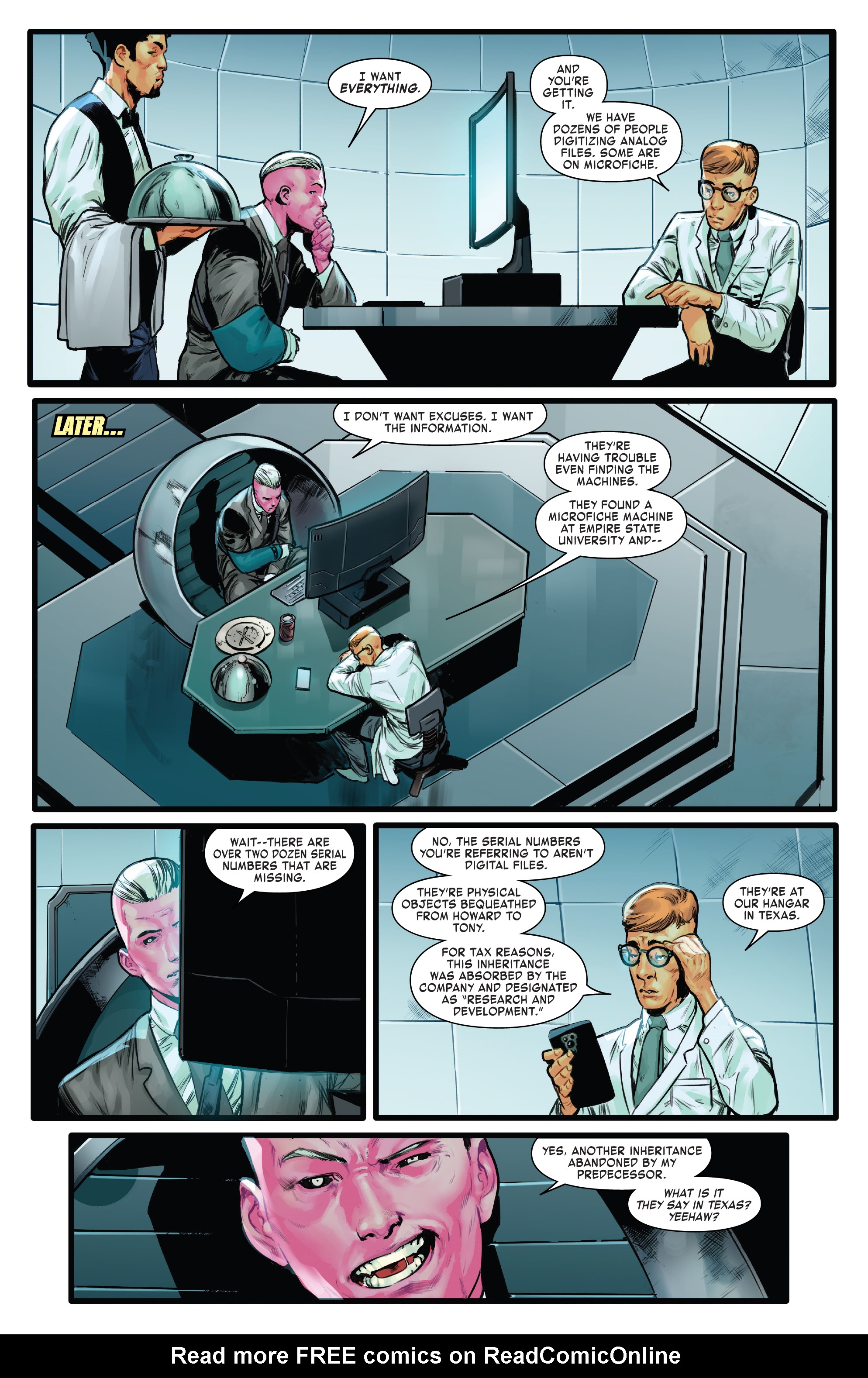 Read online The Invincible Iron Man (2022) comic -  Issue #5 - 9