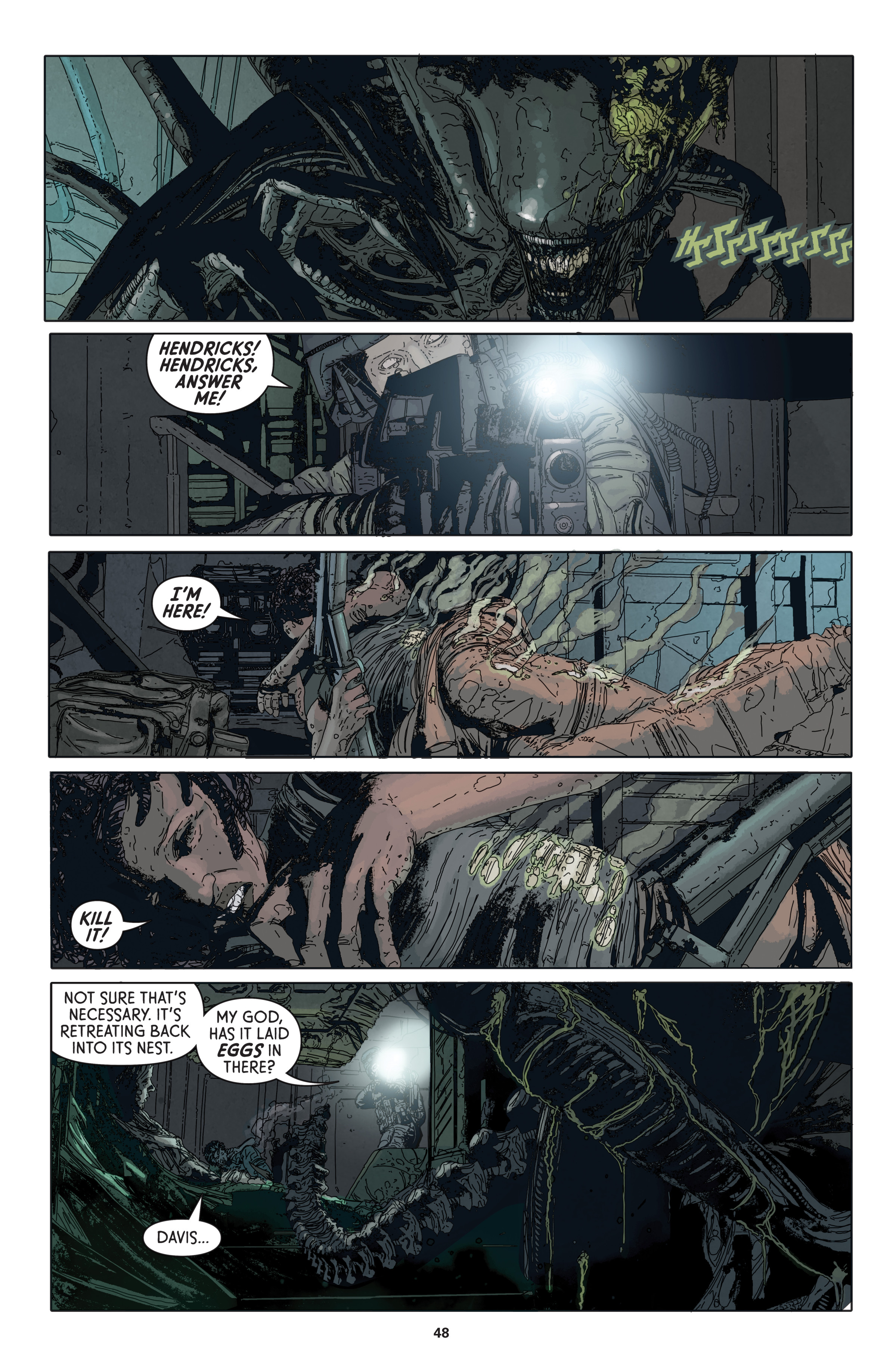 Read online Aliens: Defiance Library Edition comic -  Issue # TPB (Part 1) - 48