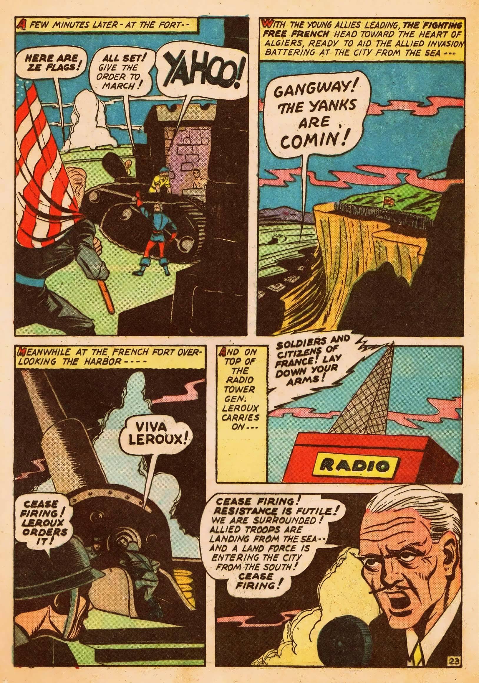 Read online Young Allies Comics comic -  Issue #8 - 24