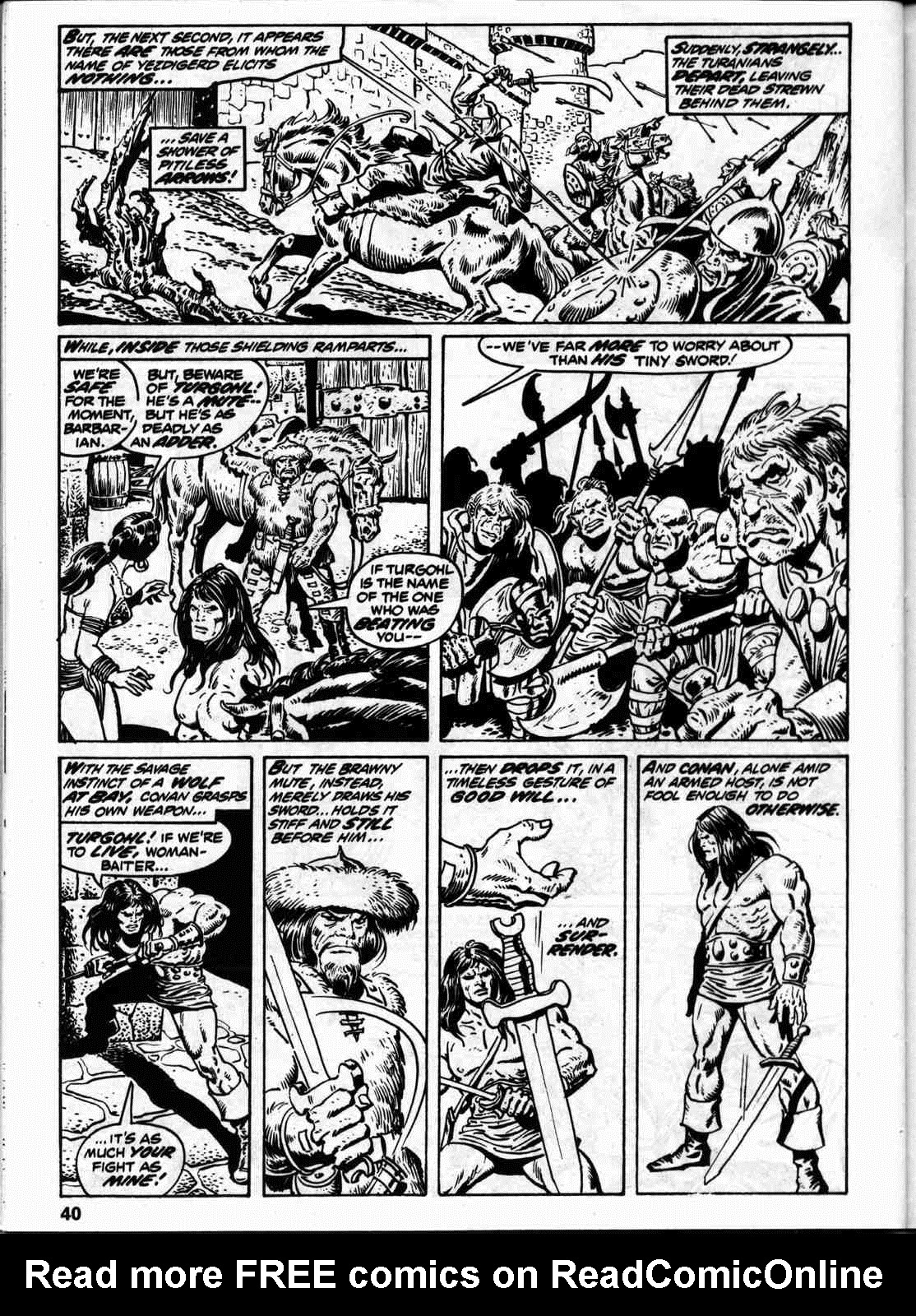 Read online The Savage Sword Of Conan comic -  Issue #59 - 47